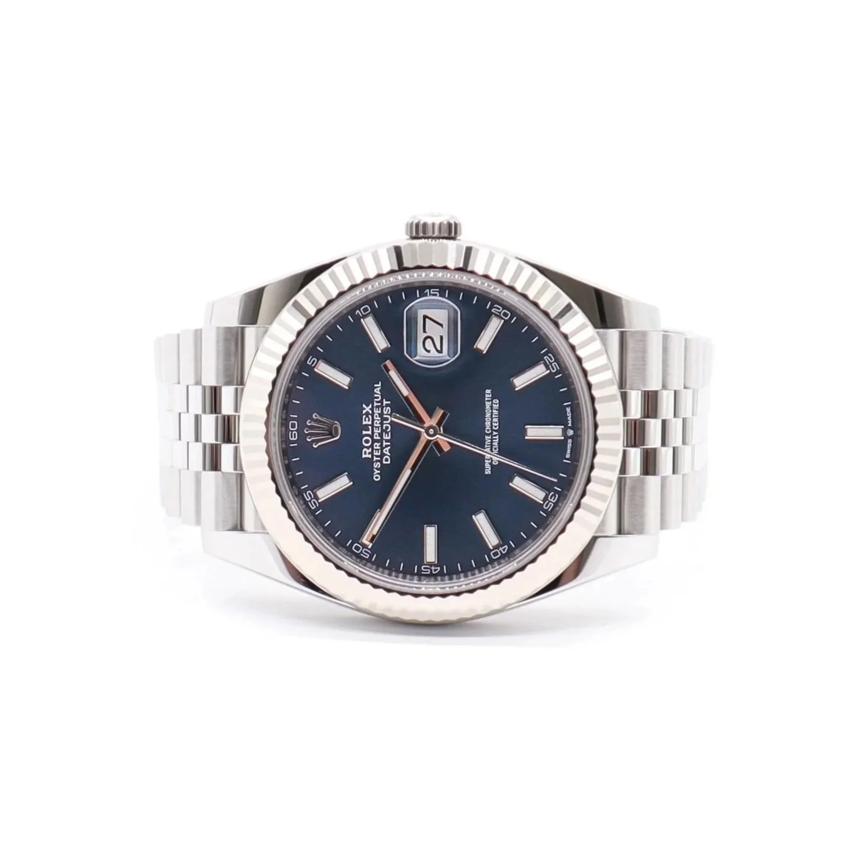 Rolex Datejust 41 | "Bright blue" | Year 2024-11 | New & Unworn