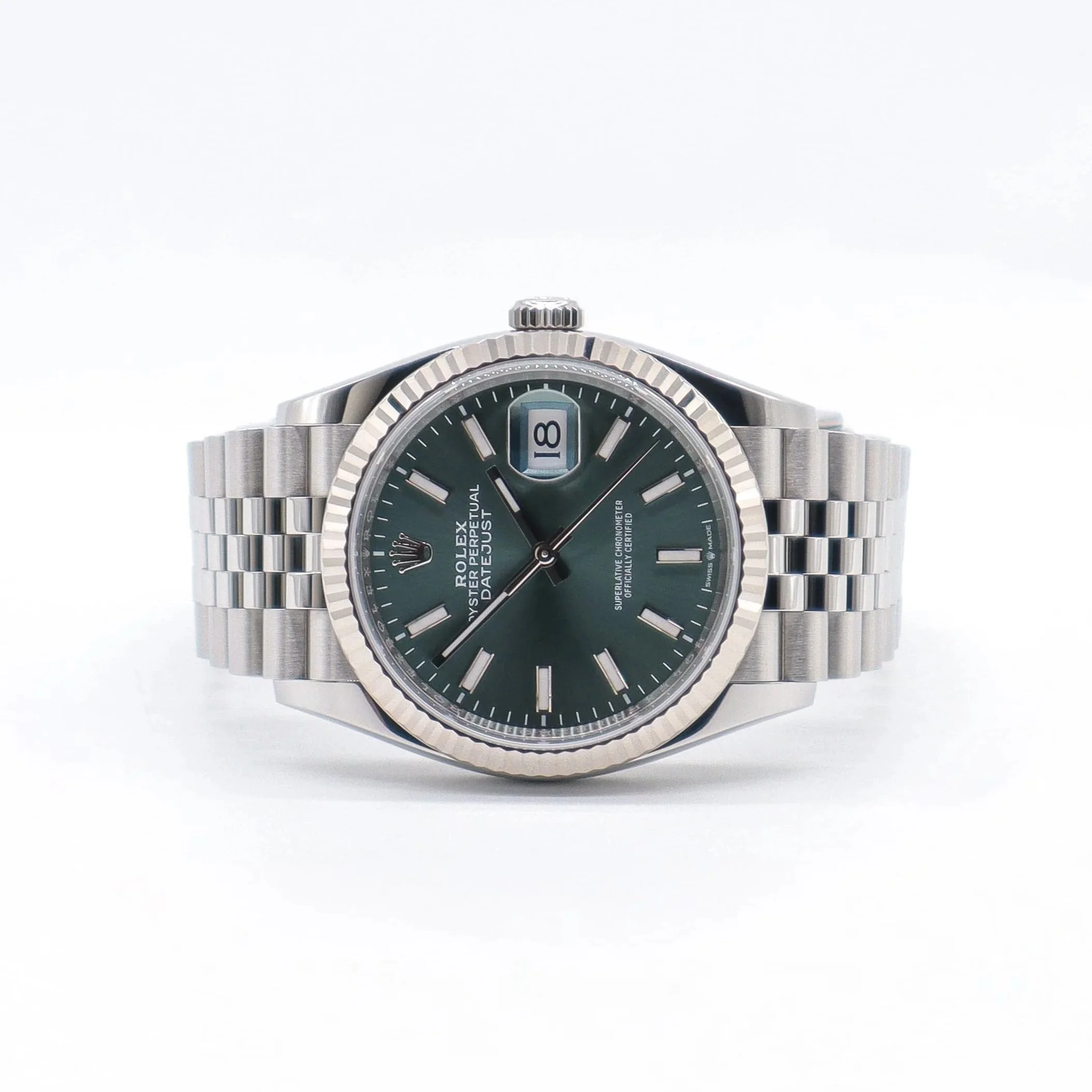 Rolex Datejust 36 | "Mint Green" | Year 2025-06 | 99% NEW