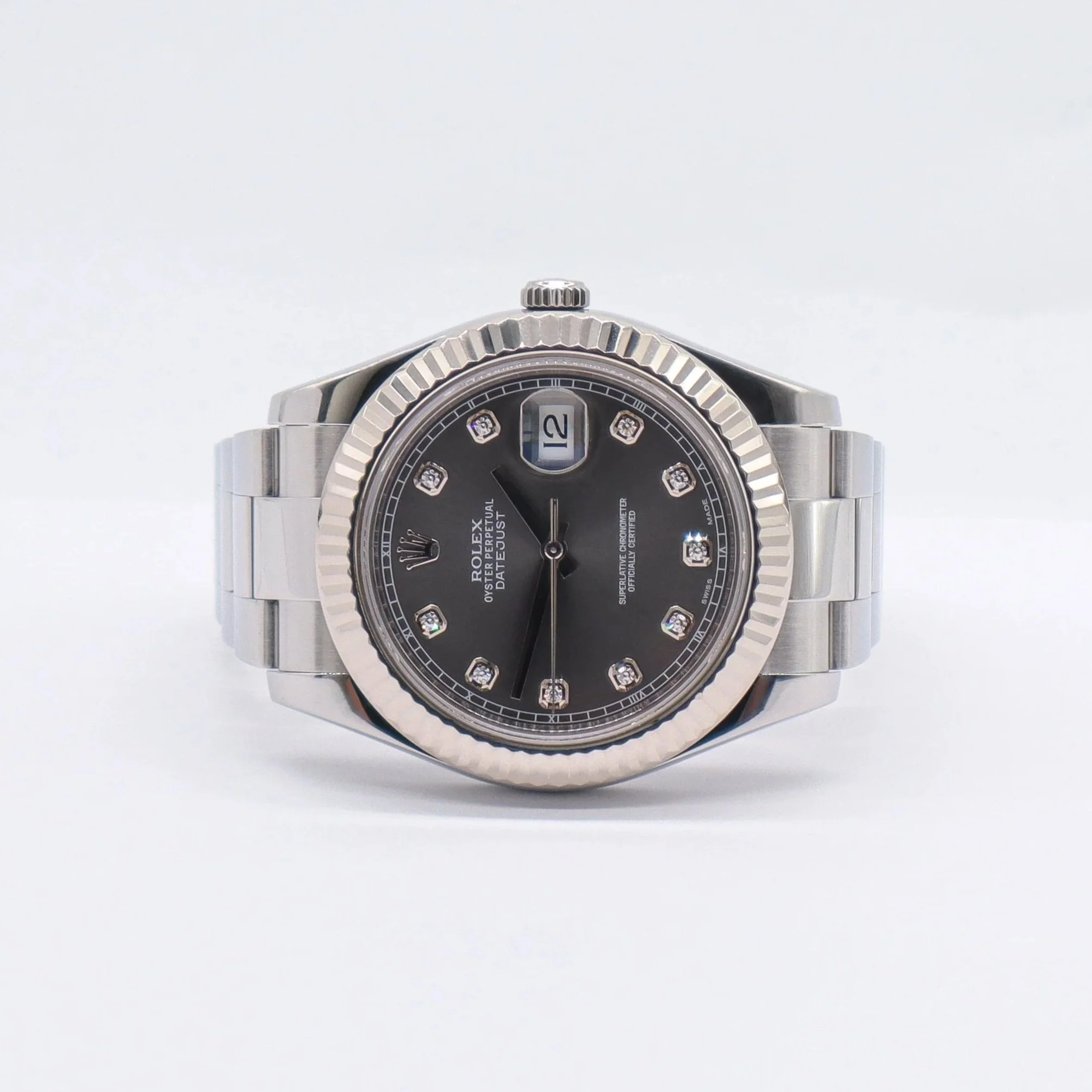 Rolex Datejust II | "Dark Rhodium Diamond" | Year 2016 | 41 mm