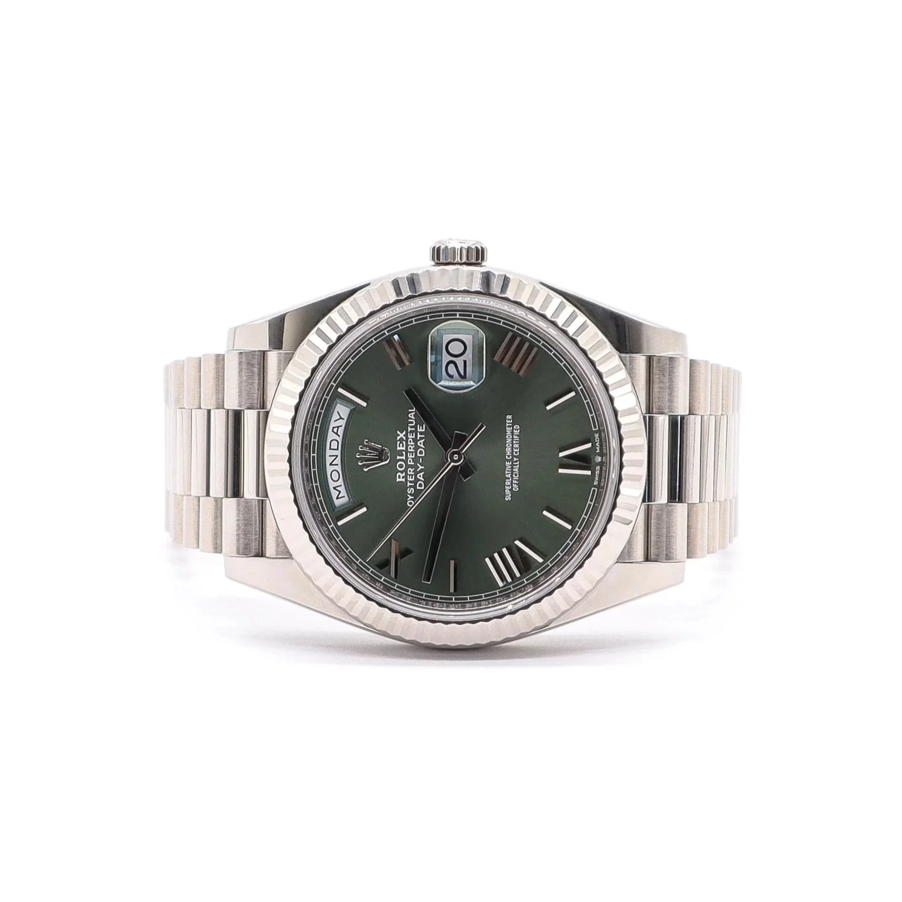 Rolex Day-Date 40 | "Olive green" | Year 2021-05