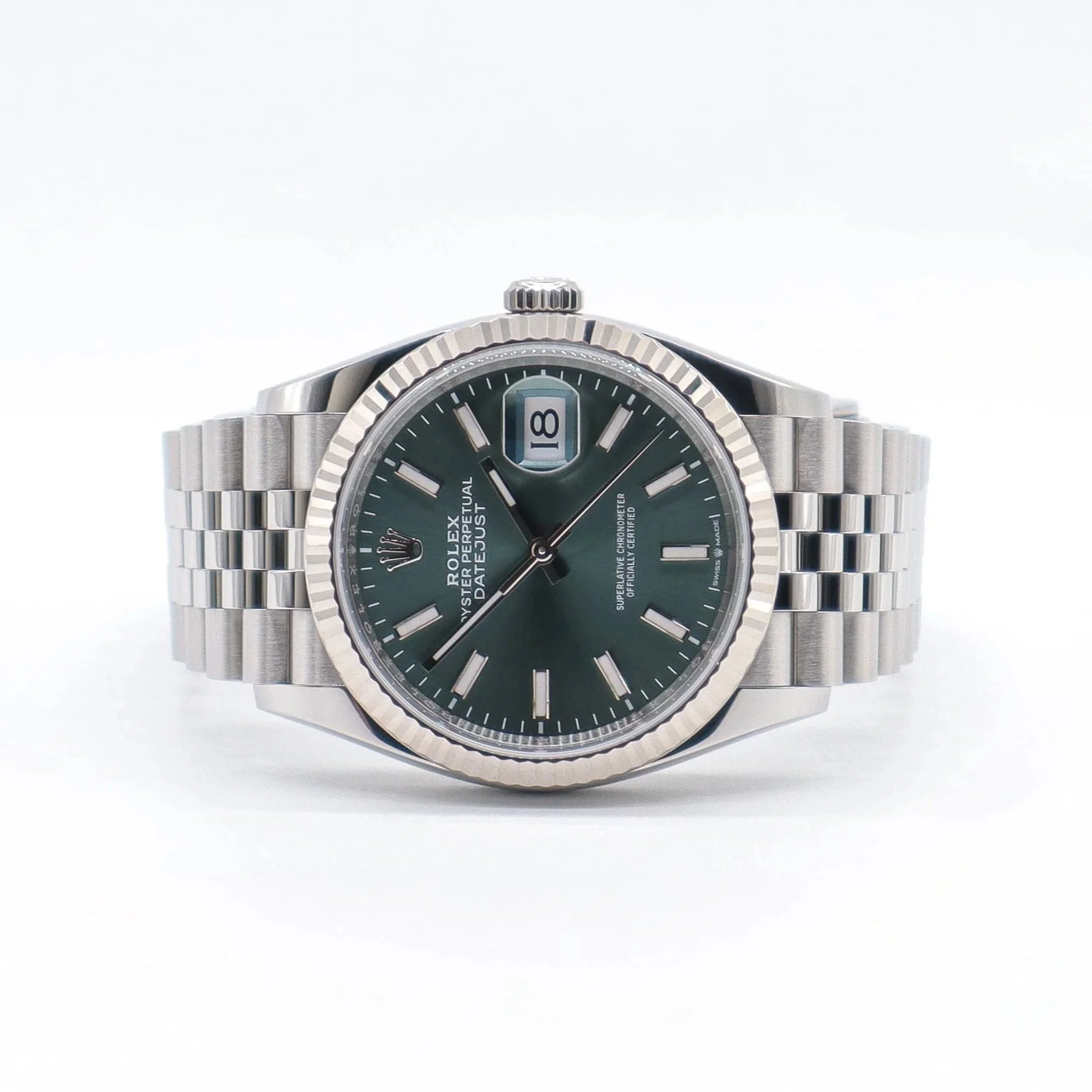 Rolex Datejust 36 | "Mint Green" | Year 2025-06 | 99% NEW