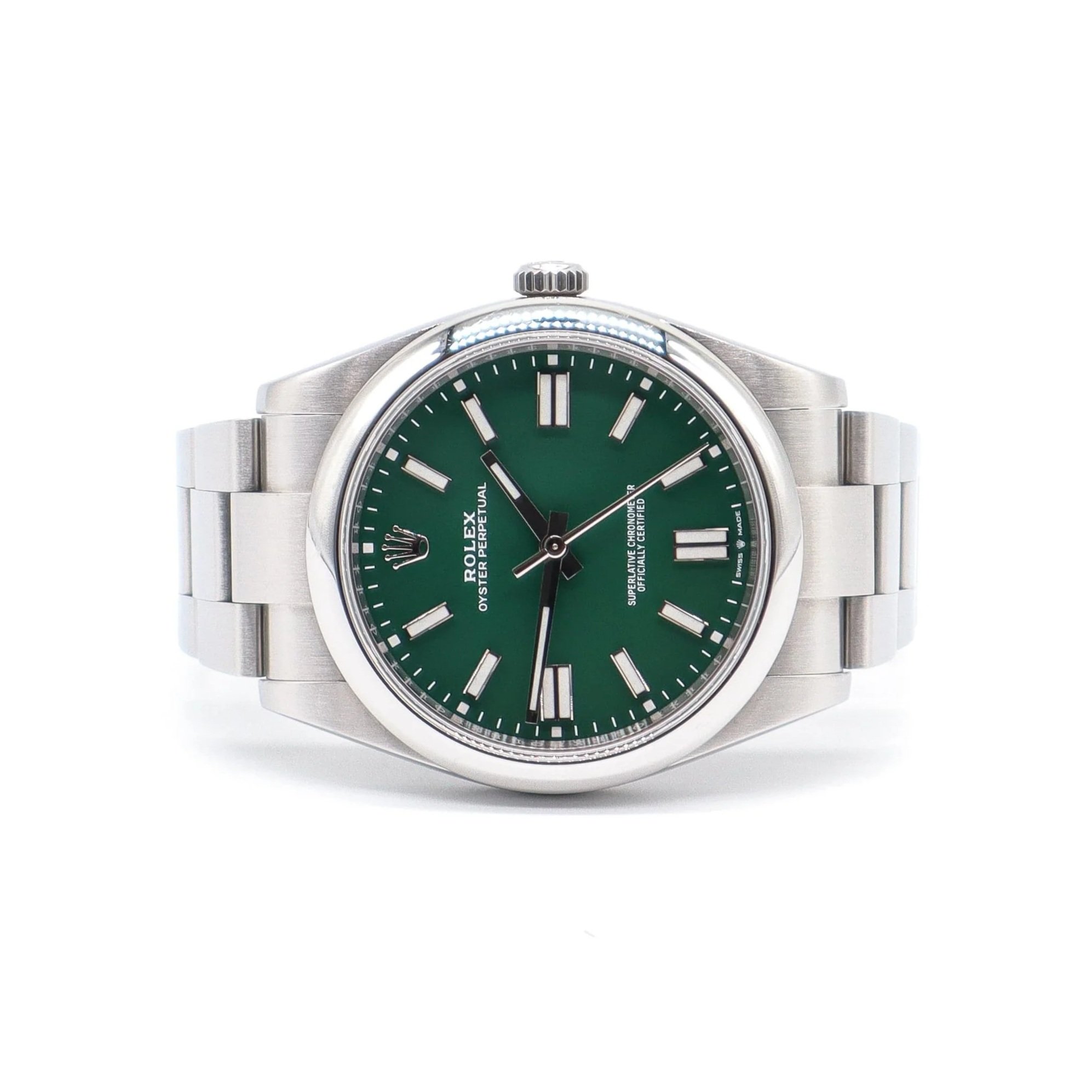 Rolex Oyster Perpetual 41 | Green dial | Year 2023-11