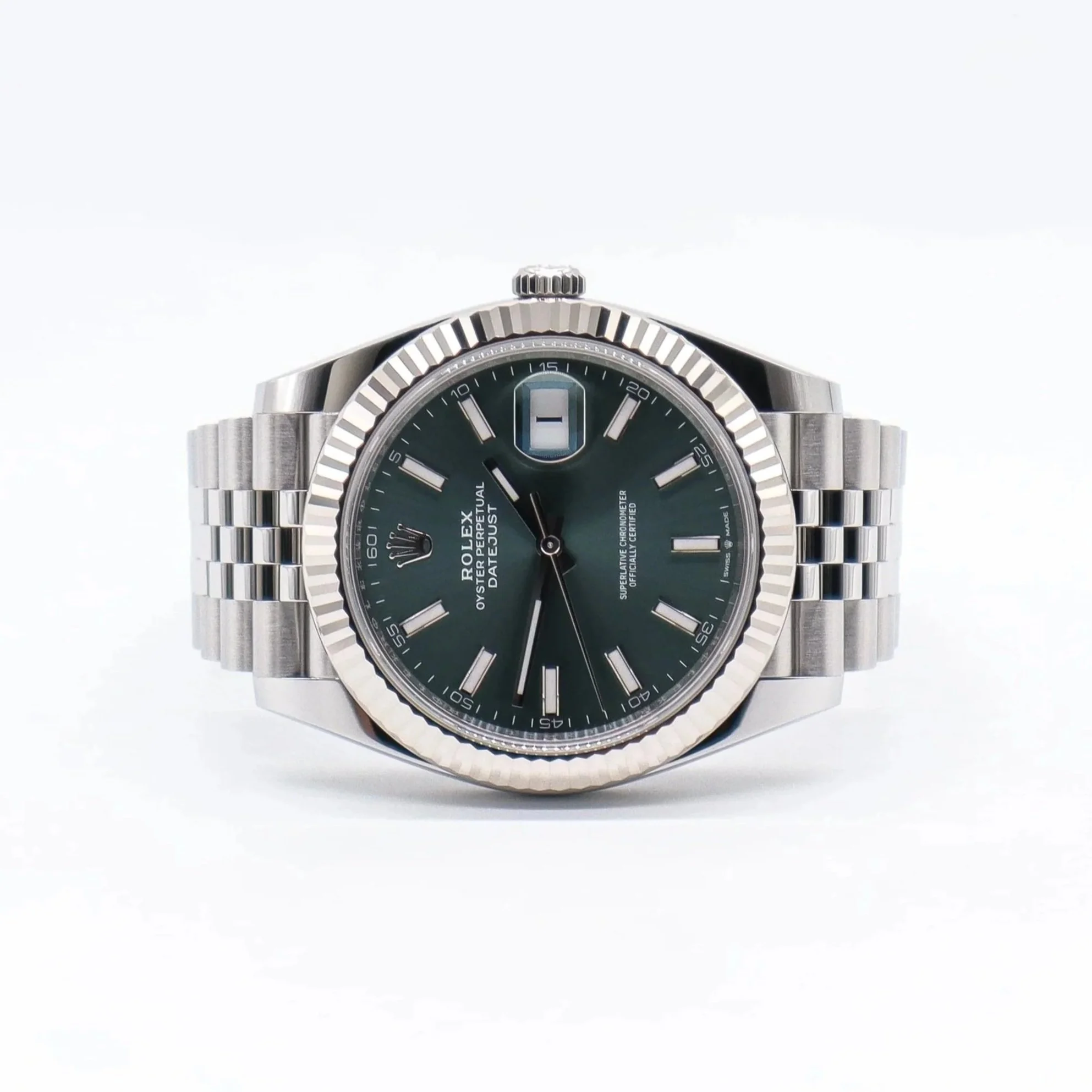 Rolex Datejust 41 | "Mint green" | Year 2025-10 | New & Unworn