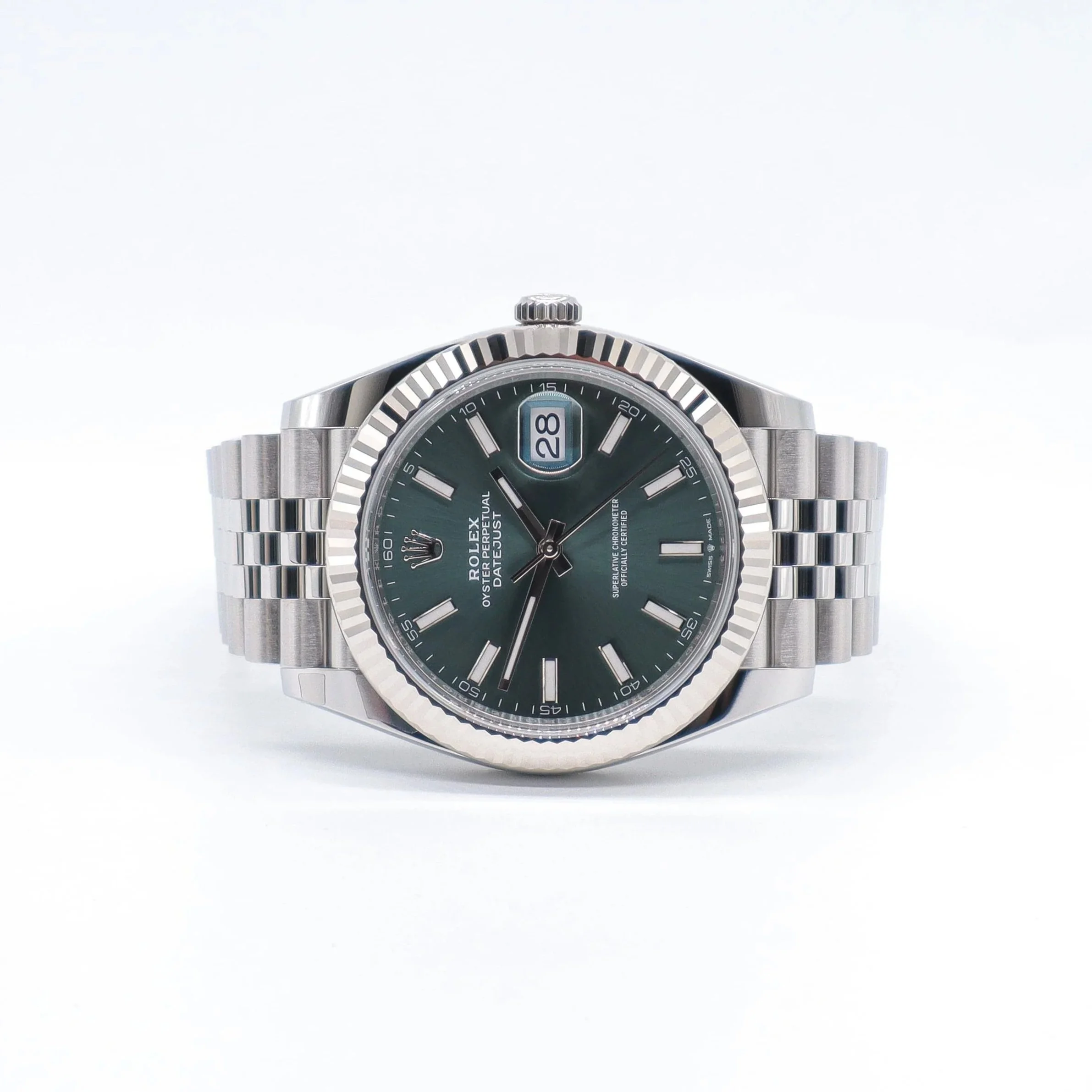 Rolex Datejust 41 | "Mint green" | Year 2025-09 | New & Unworn