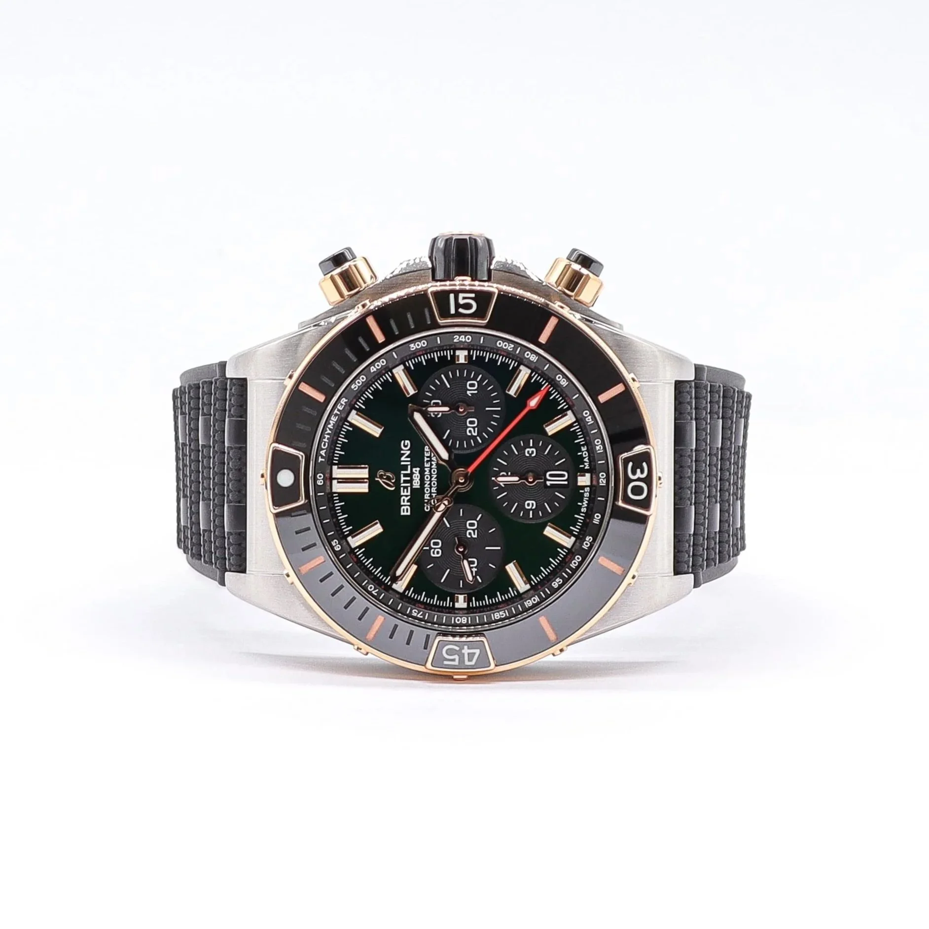 Breitling Super Chronomat B01 44 | Green dial | Year 2025