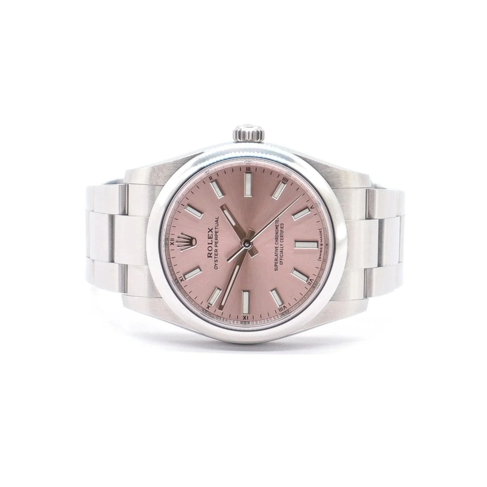 Rolex Oyster Perpetual 34 | Pink dial | Year 2022-12
