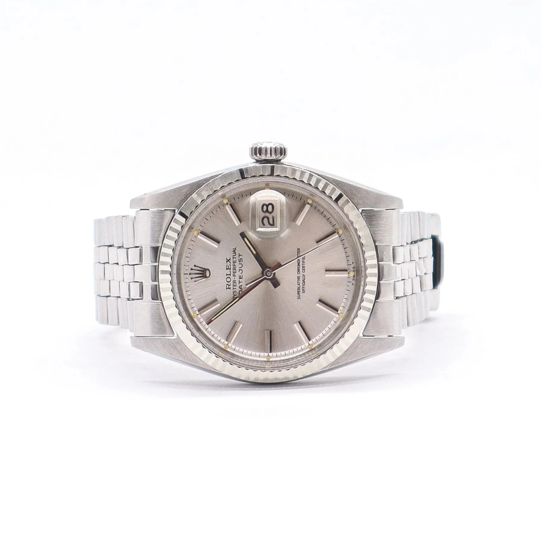 Rolex Datejust 36 | 1601 | Year 1966 | Silver dial | Incredible condition
