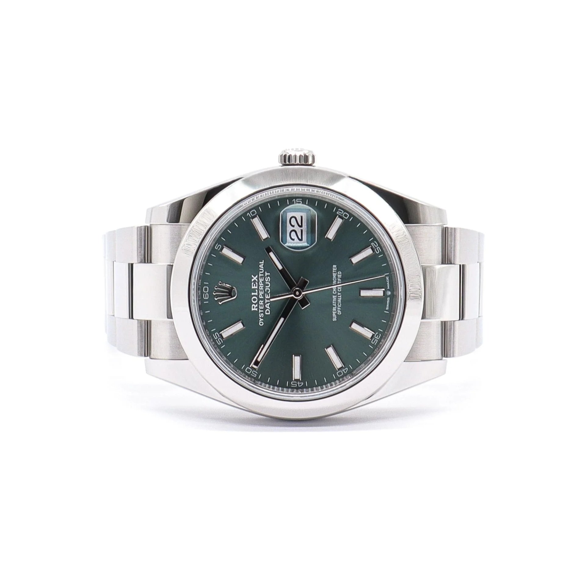 Rolex Datejust 41 | "Mint green" | Year 2025-04 | New & Unworn