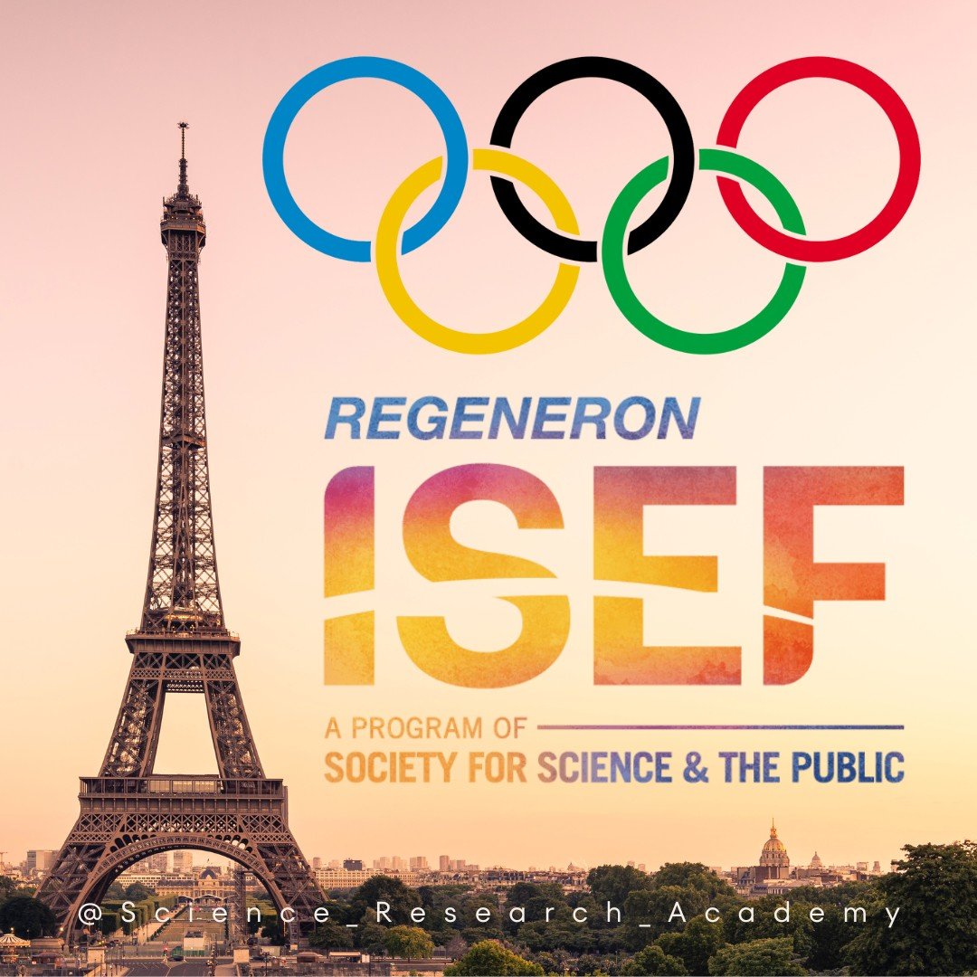 Are you watching the 2024 Paris Olympics? Did you know that the high school science research world has its own Olympics? It's called the Regeneron International Science &amp; Engineering Fair!

Staff members of the Science Research Academy have stude