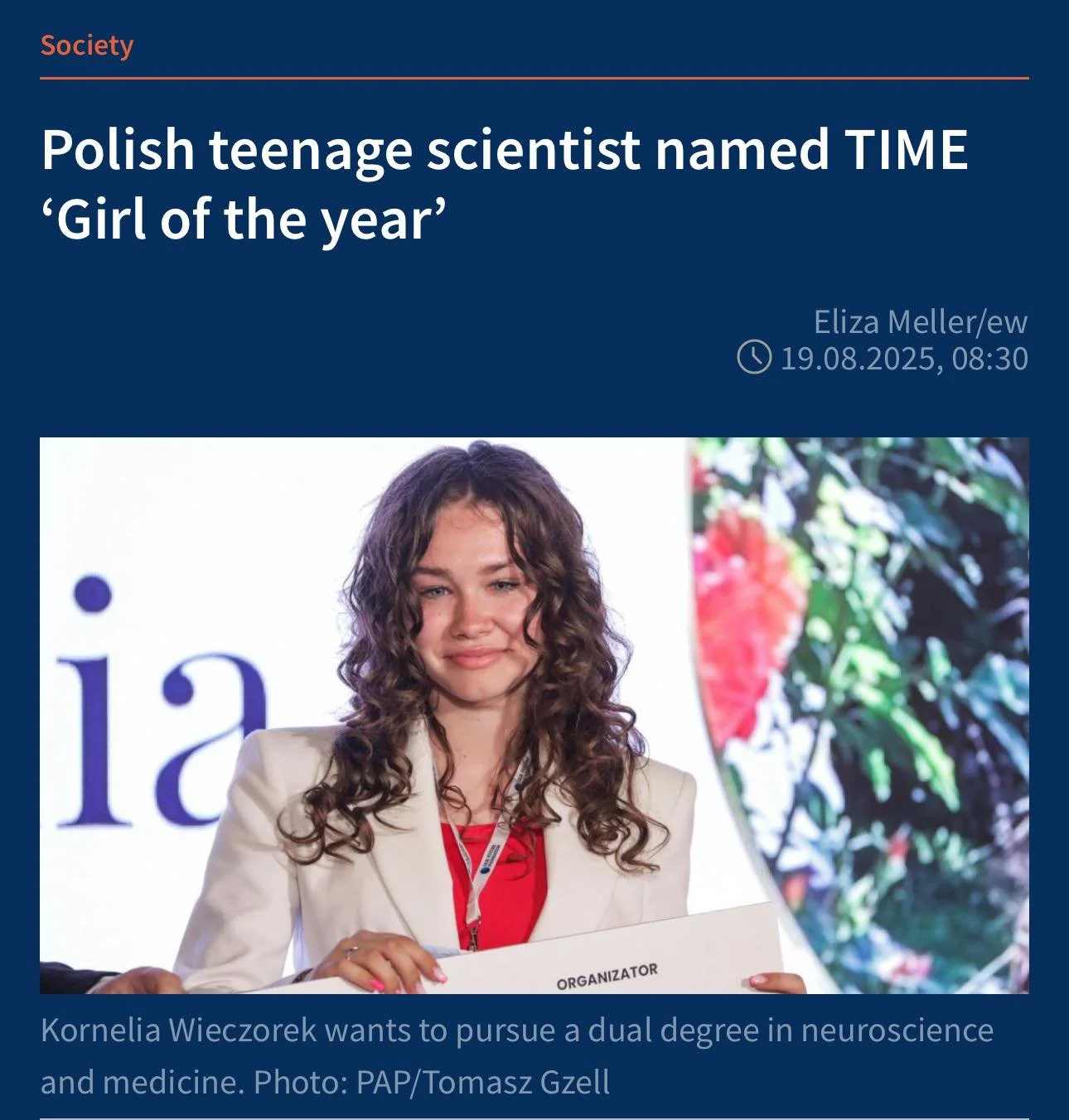 The power of pursuing research at a young age!

https://tvpworld.com/88417228/who-is-kornelia-wieczorek-meet-the-polish-winner-of-times-girls-of-the-year-2025

Ready to start your journey? See how we can help at www.ScienceResearchAcademy.com! 

#res