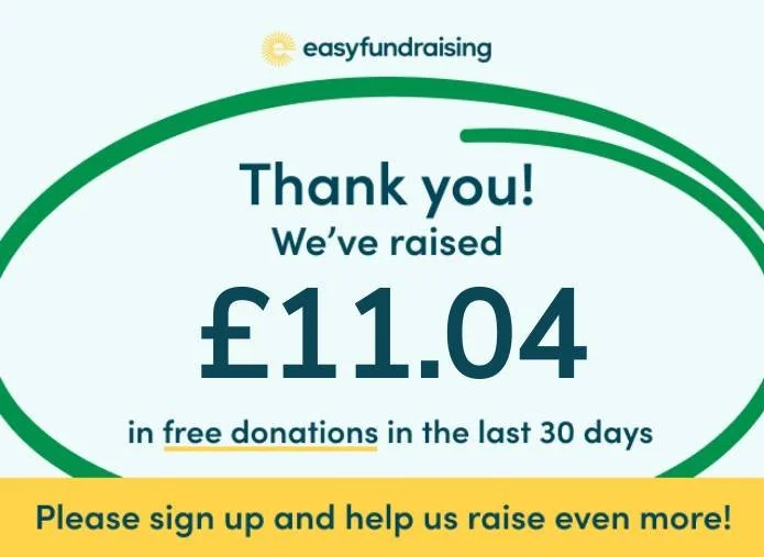 A huge THANK YOU to everyone who has shopped in support of Heol Chwarae Rol TA Role Play Lane via #easyfundraising this month! 

Just by taking an extra step when you shop online and collecting a free donation for us, we've raised over &pound;11.04 i