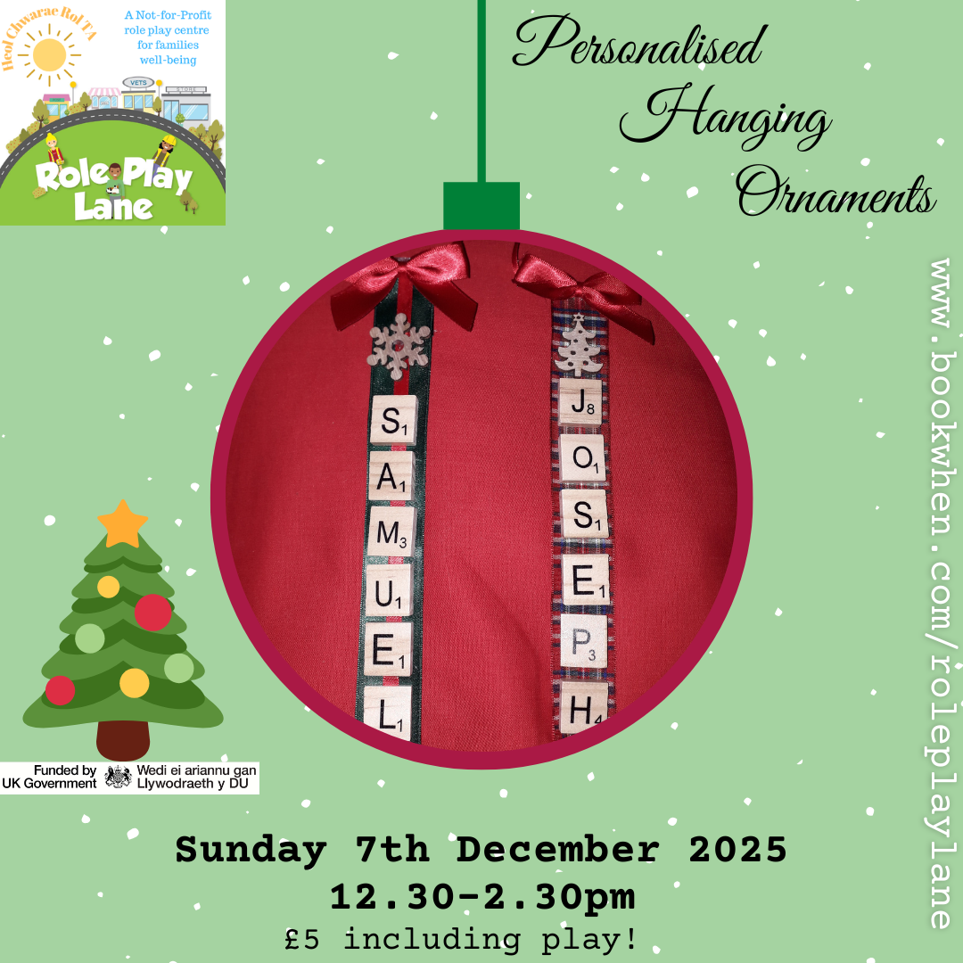 Funded Christmas Craft session - Wooden Bauble Painting 🌲