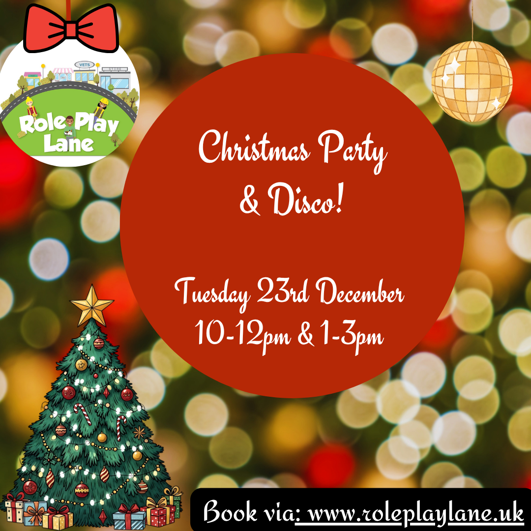 Christmas Party & Disco! 🪩