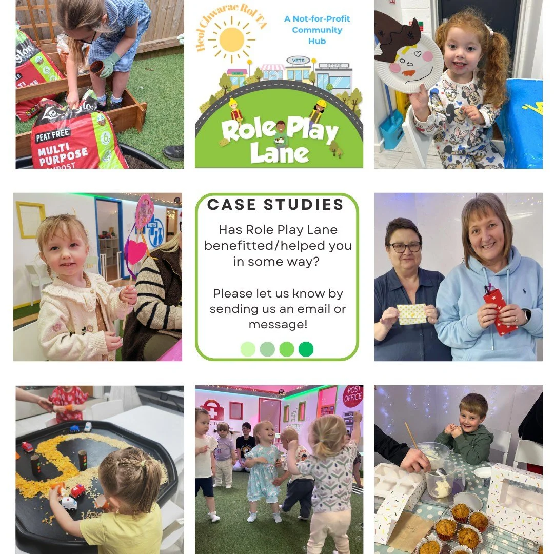 🆘 We would love your help! 

We&rsquo;re looking for a few case studies from families and individuals who have attended our sessions and feel that Role Play Lane has made a positive difference for them.

This might include support with:

💛 Your own