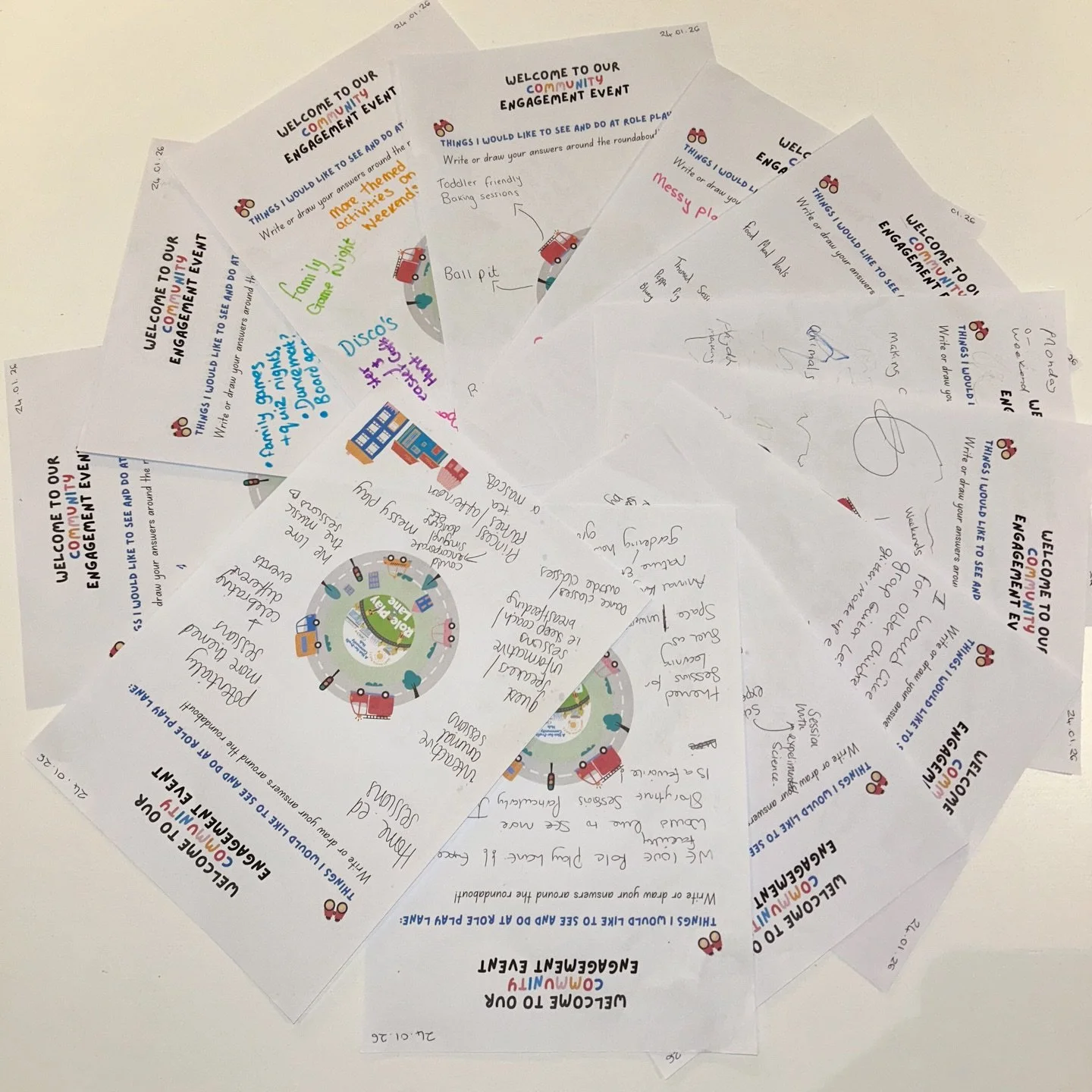 💡Some fantastic ideas from our families/community today in our feedback session! 

😃Exciting times!

Thanks so much for coming everyone! ❤️

Thanks to @wcvacymru for funding this session so we can engage with our families and collect vital feedback