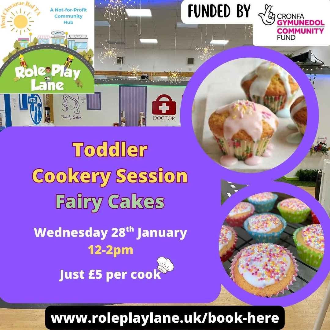Tiny hands, big smiles and fairy cakes with extra sprinkles 🧁✨

Join us for our Toddler Cookery Session where little ones can mix, bake and decorate their own magical fairy cakes in a fun filled, gentle environment.

📅 Wednesday 28th January
⏰ 12&n