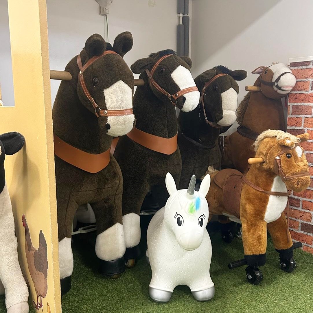 🙏Thanks so much to Amy for the donation of the bouncy unicorn 🦄 who has settled in with the horses well already! 

Lots of toddlers are going to love this new addition! We are super grateful! 🥰

#roleplaylane #bouncyunicorn #grateful #thankful #no