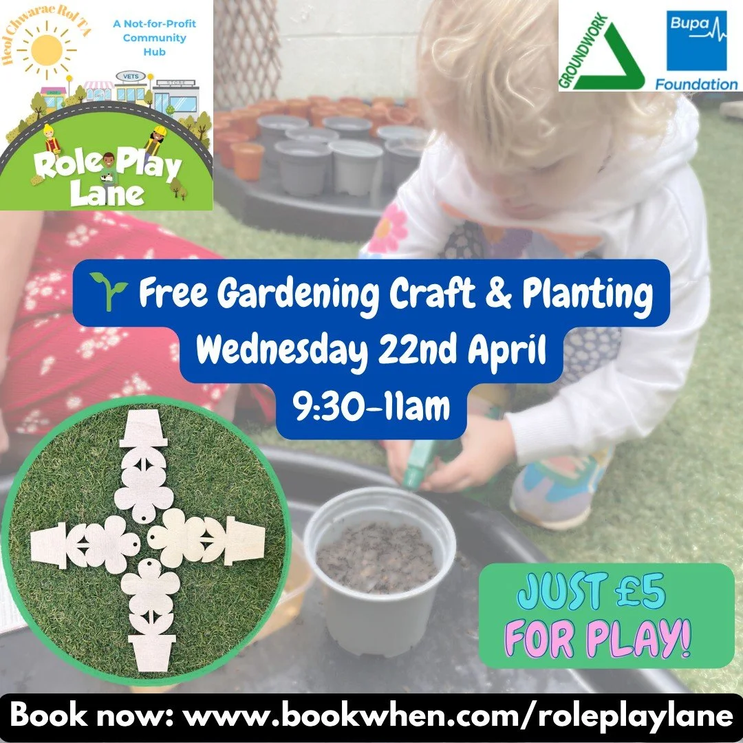 🌱 Funded Gardening Craft &amp; Planting

Join us for a lovely hands-on gardening session where children can decorate their own wooden insects, and also plant something to take home to grow.

A fun mix of creativity and nature &ndash; perfect for lit