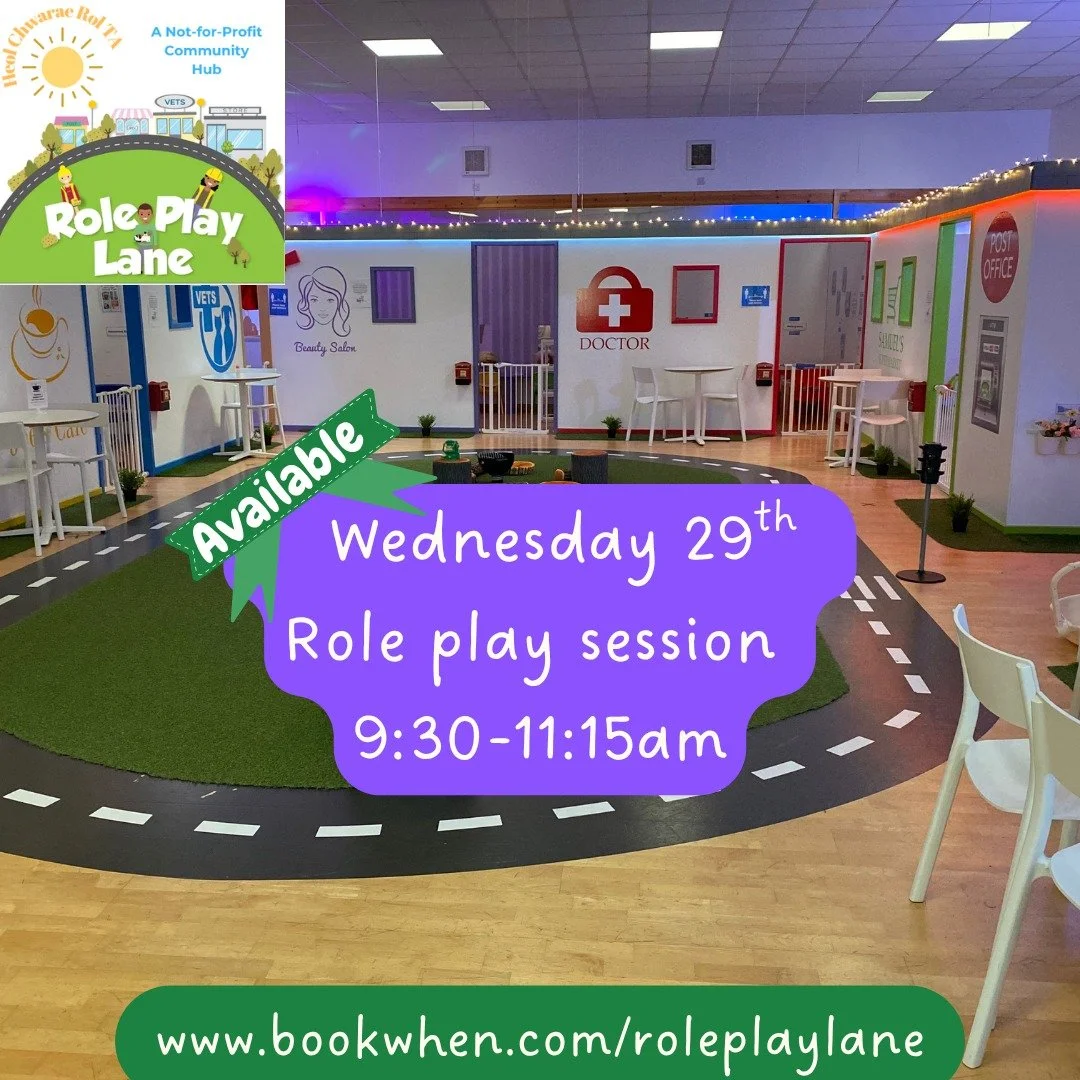 🤝Join us tomorrow for a fun-filed role play session where little imaginations come to life !

🛍From running the shops to saving the day as a doctor ,there's so much to explore .

Perfect for building confidence , creativity and social skills .

Com