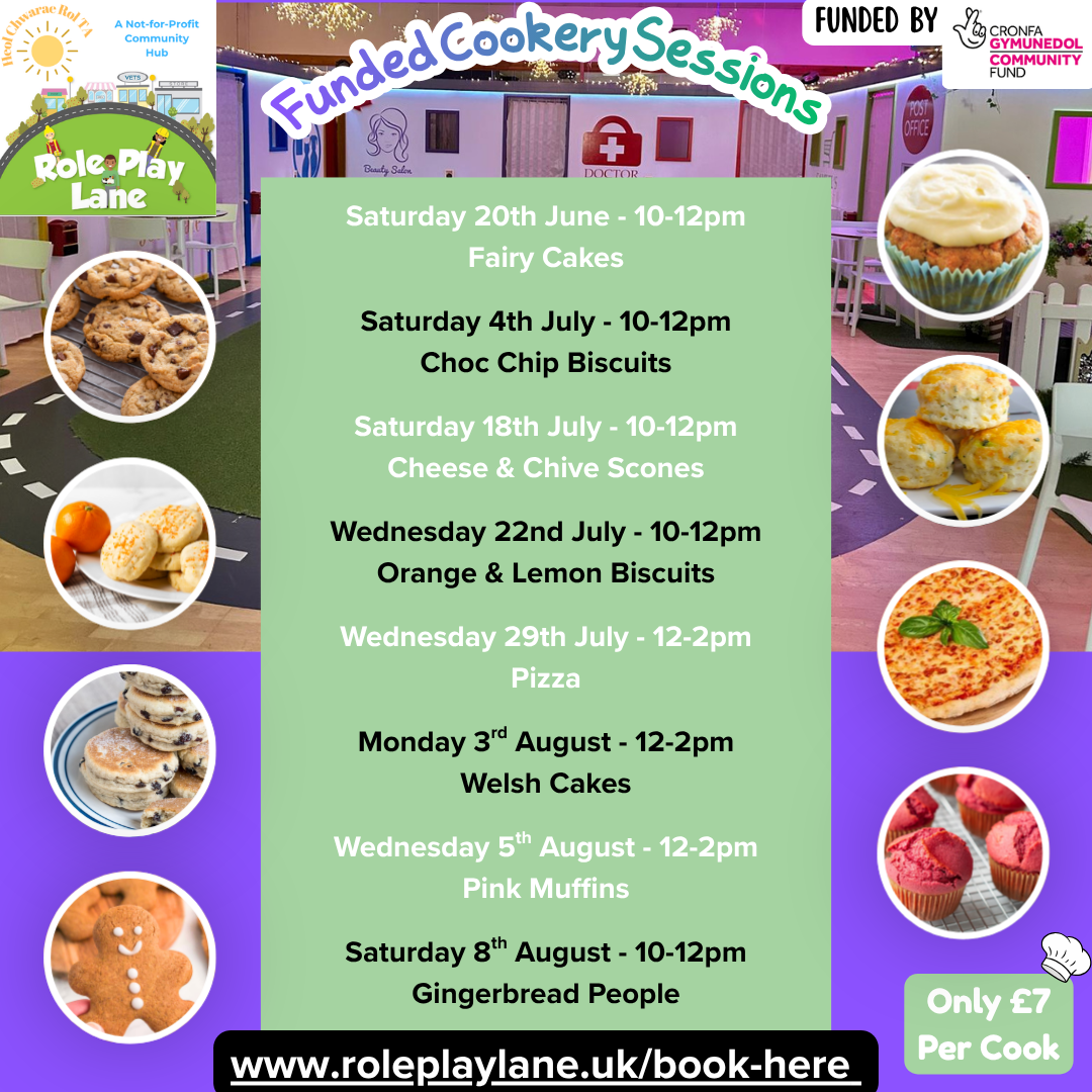 Funded Cookery Sessions 