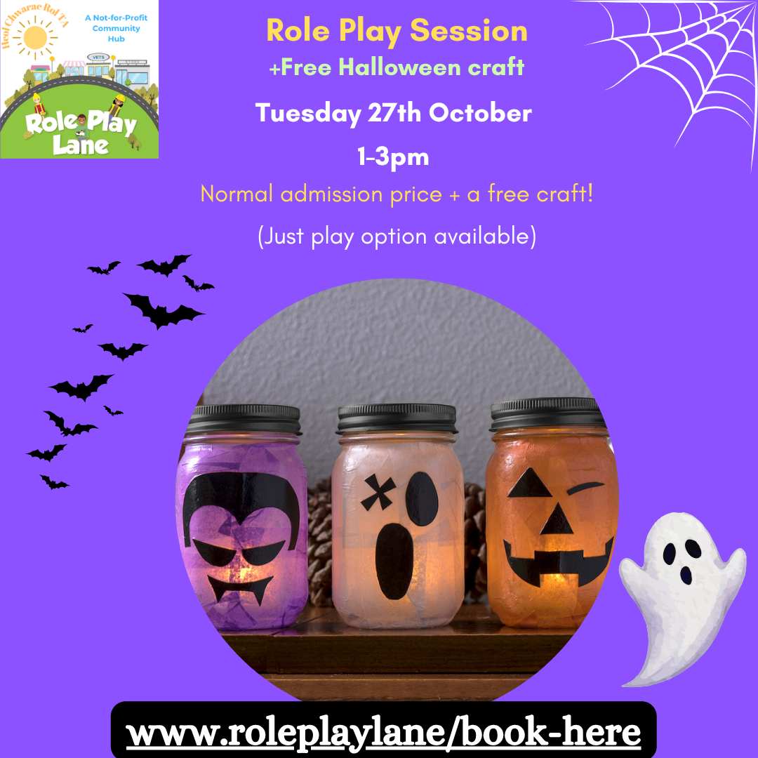 Role Play Session + FREE Halloween Lantern! 🎃