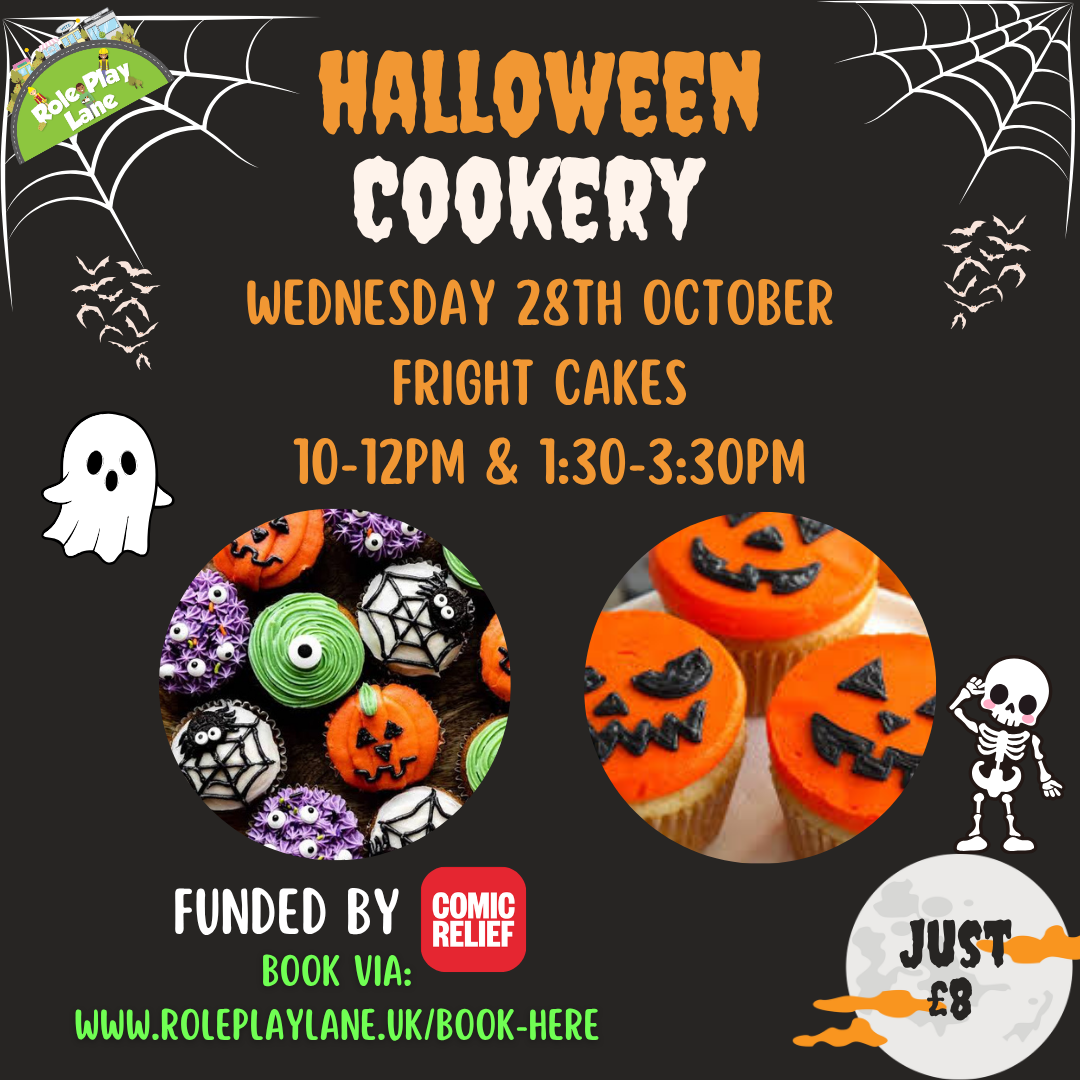 Halloween Cookery Session - Fright Cakes 🎃