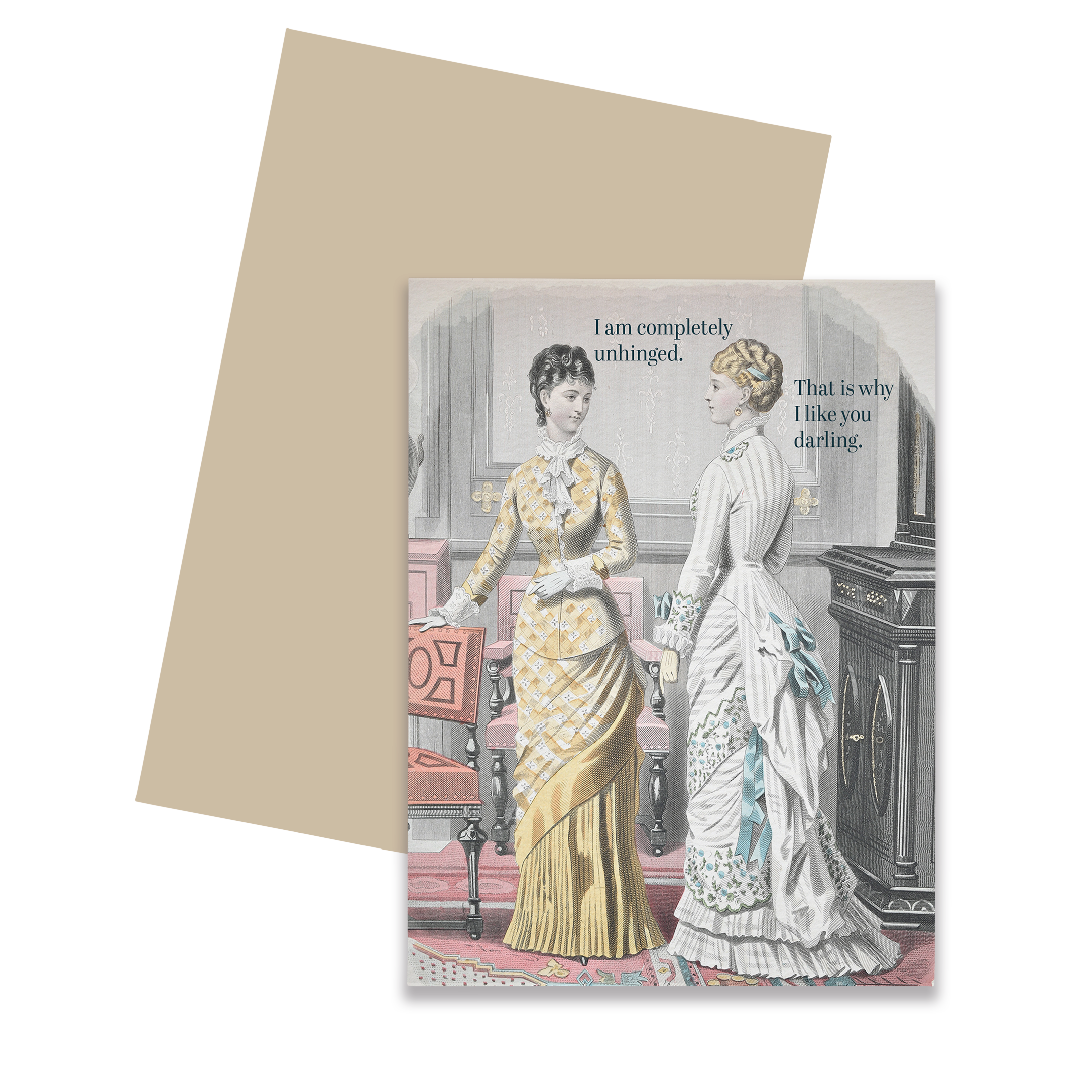 I am Unhinged Greeting Card