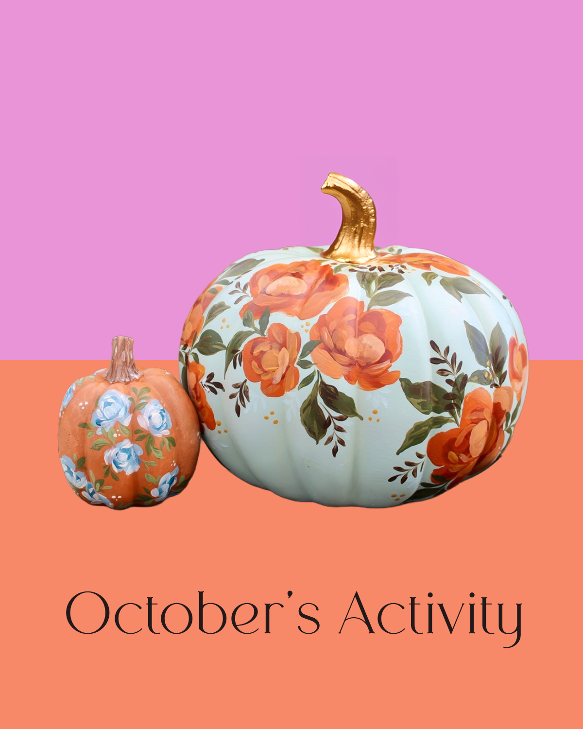 October Meet-up: Painted Pumpkins