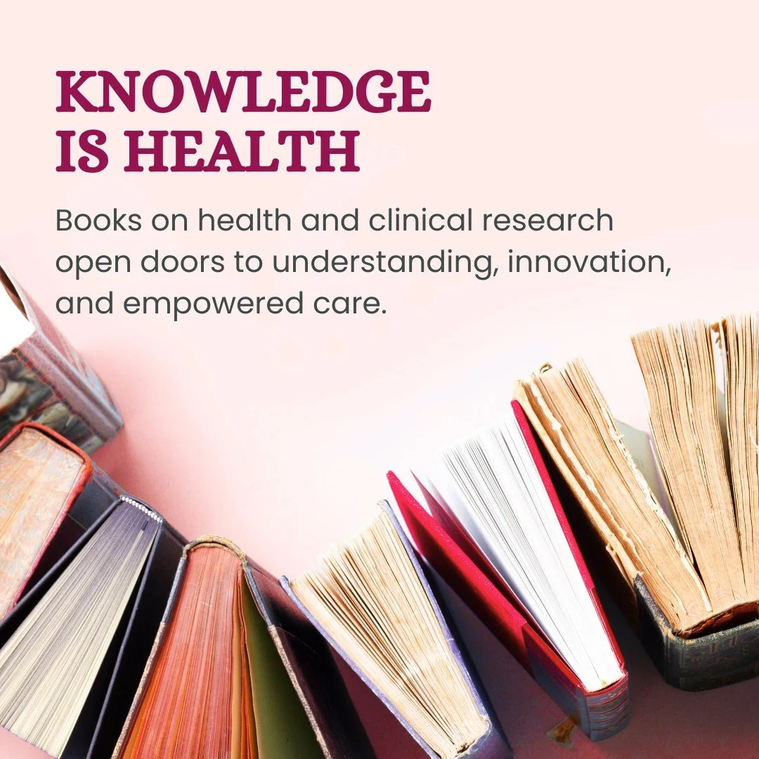 Did you know? Around 80% of adults in the U.S. read at least one book a year. Reading health and clinical research literature builds understanding, sparks new ideas, and empowers individuals to take charge of their well-being. 

Knowledge isn&rsquo;t