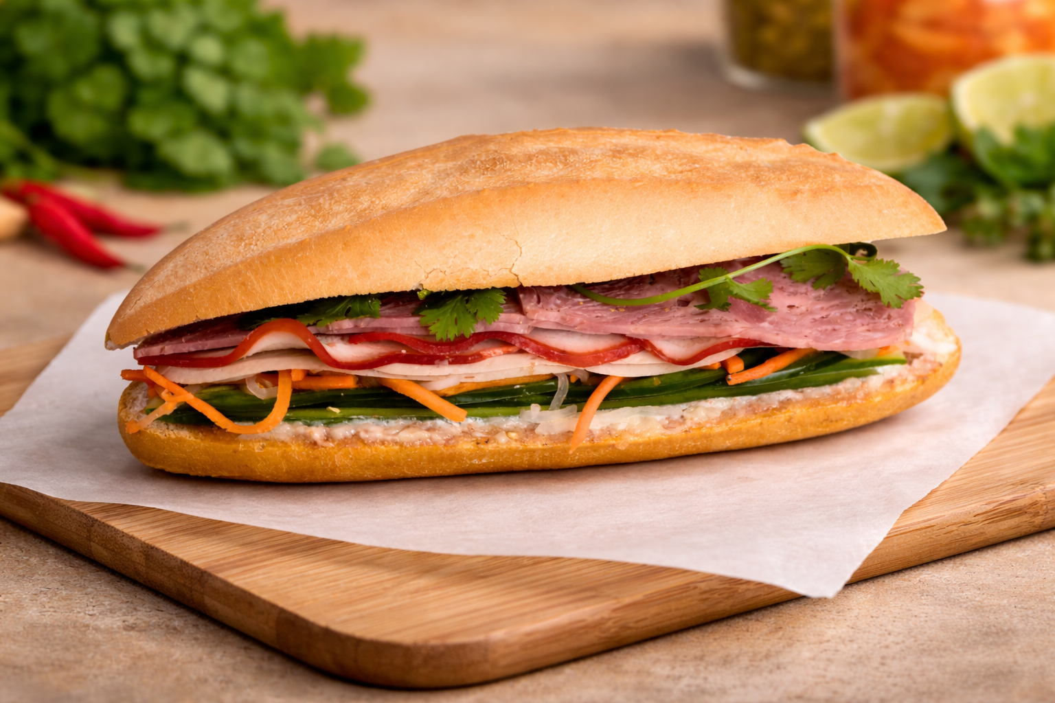 BB Tee House Banh Mi hero image