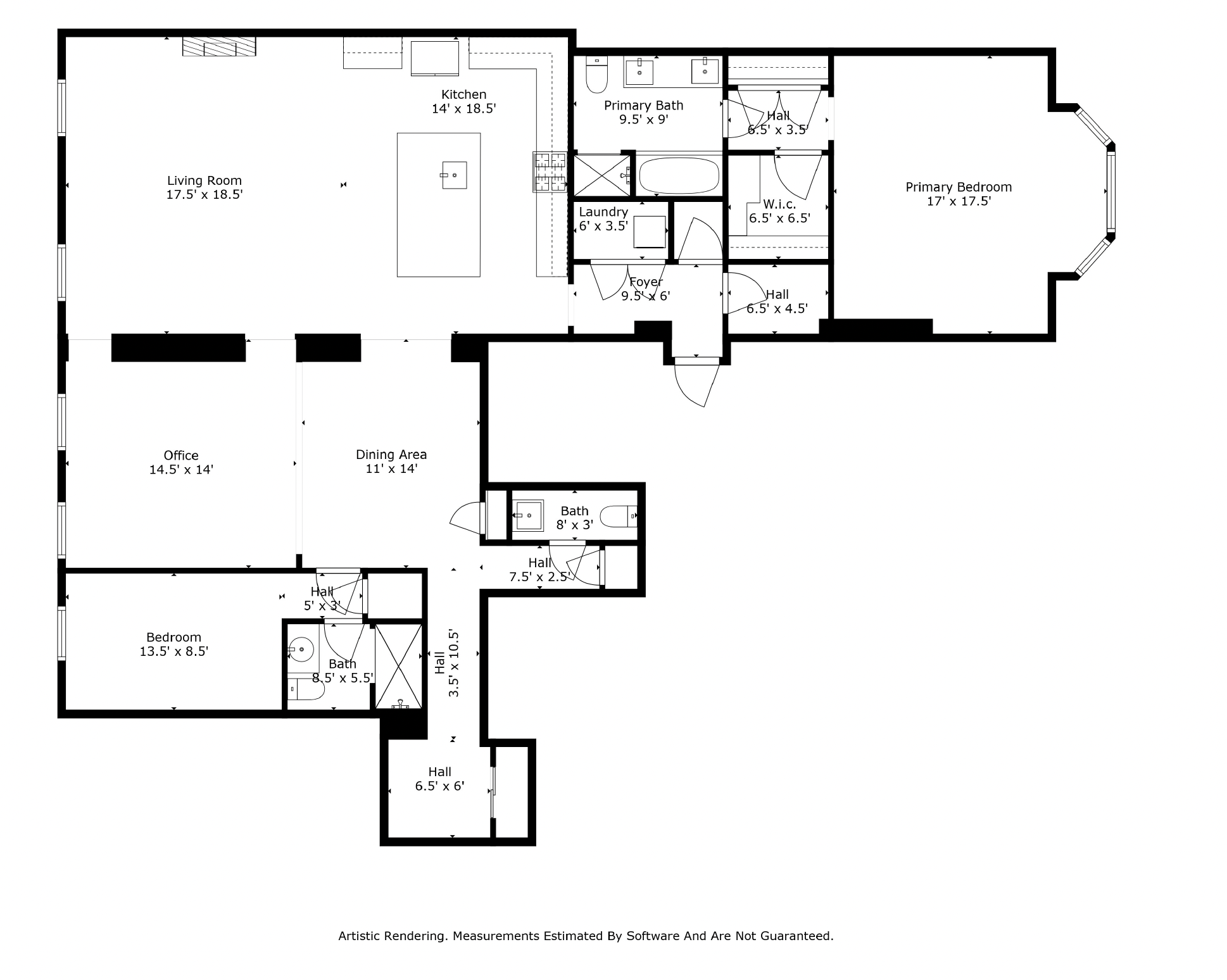 Floor Plans — 303 Berkeley Street 5