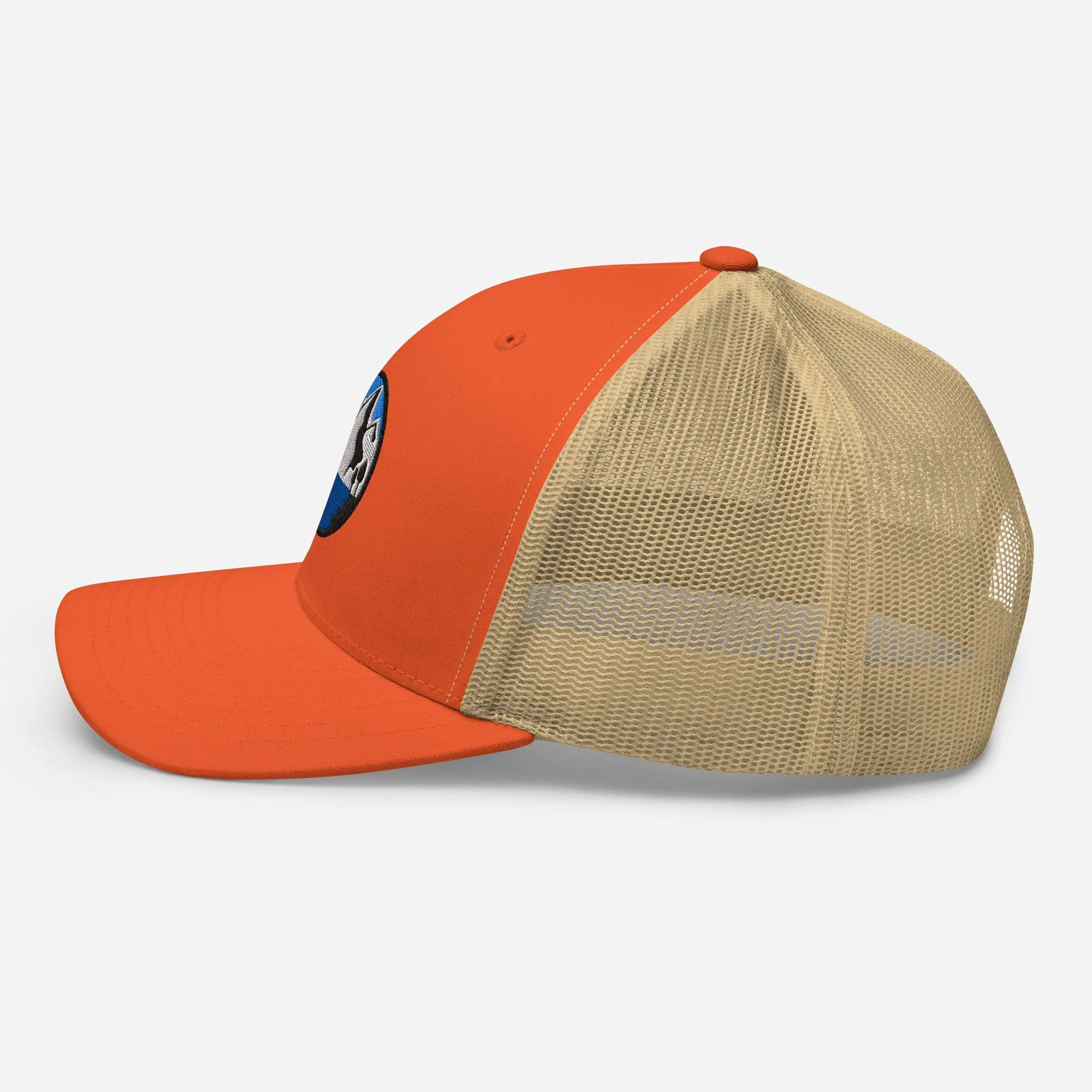 retro-trucker-hat-rustic-orange-khaki-left-688aebf6174f3.jpg