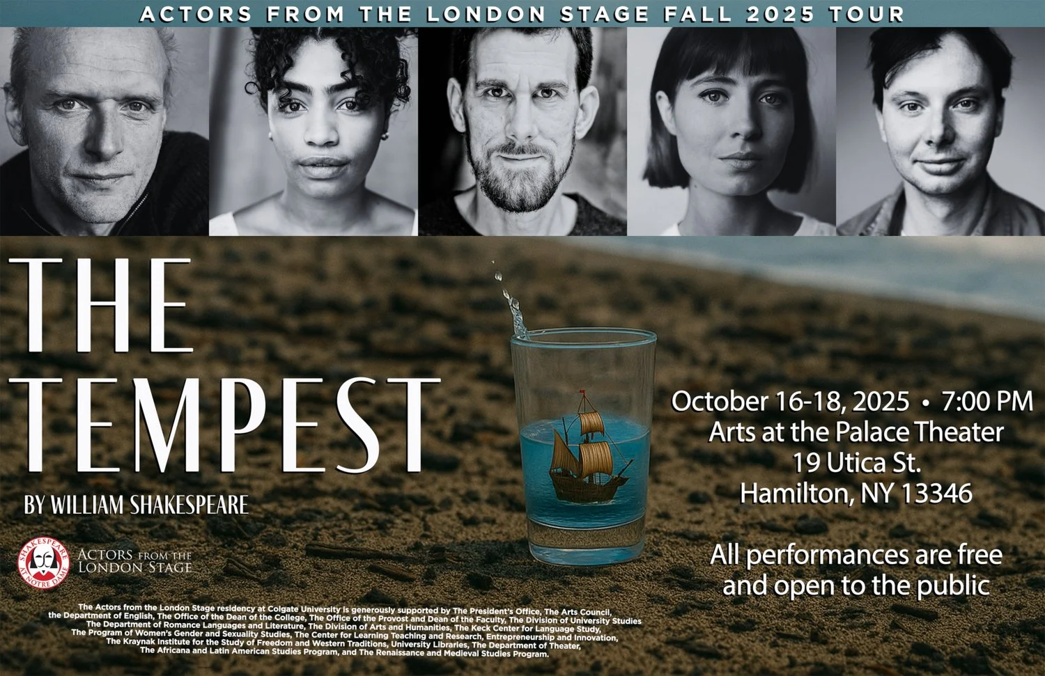 The Tempest-Actors From The London Stage