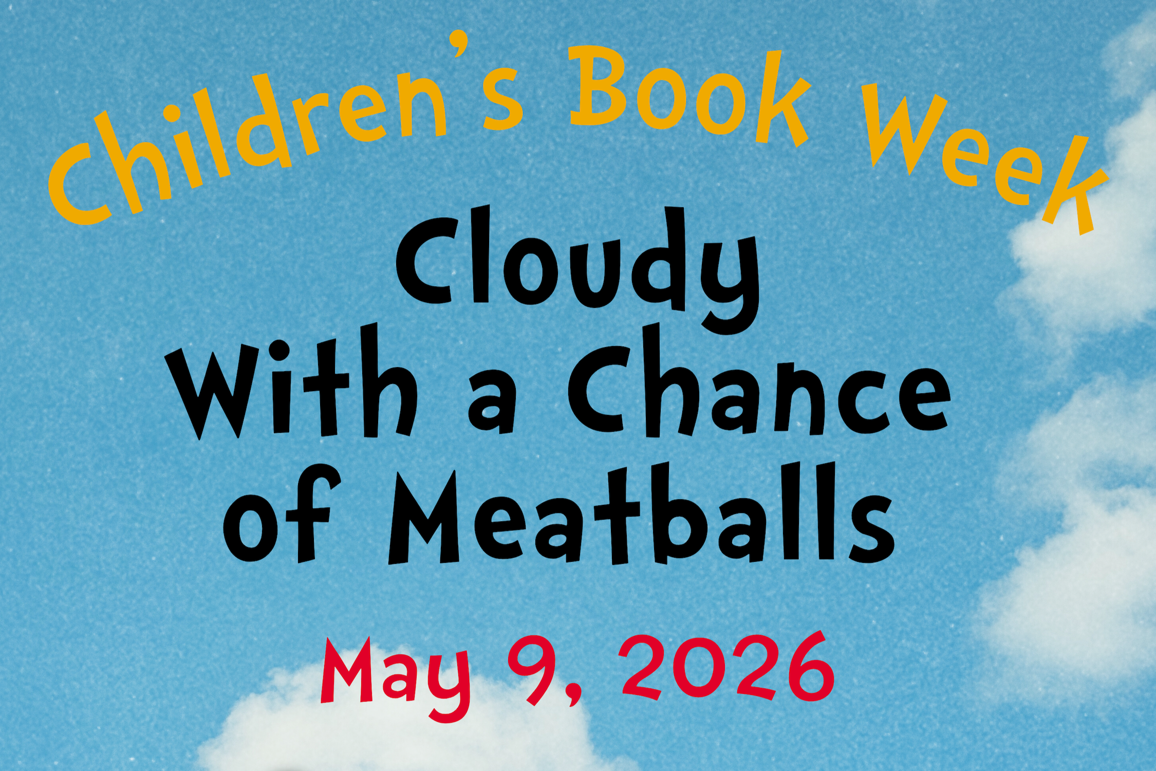 Children’s book week: Cloudy with a chance of meatballs