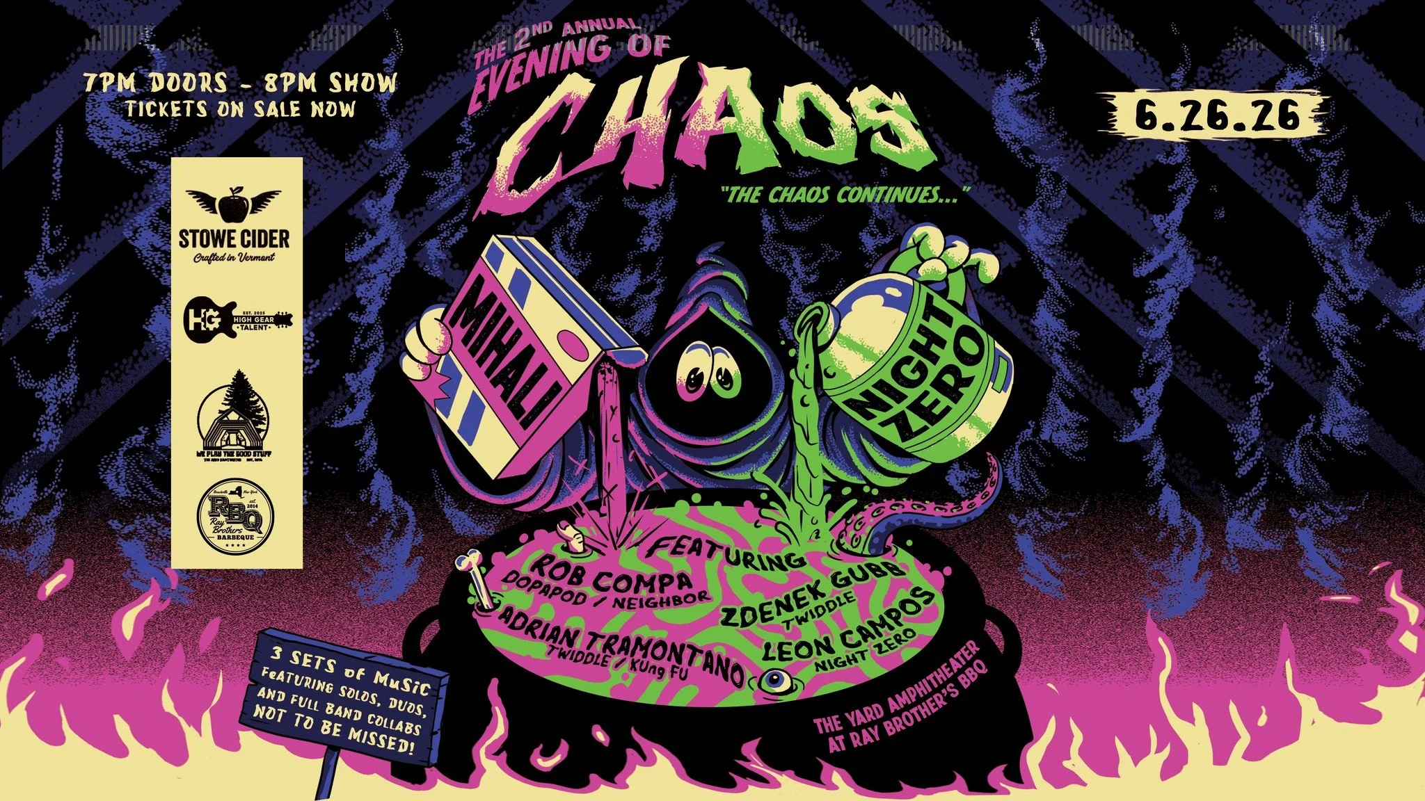 The Chaos Continues ft. Mihali (solo) and Night Zero