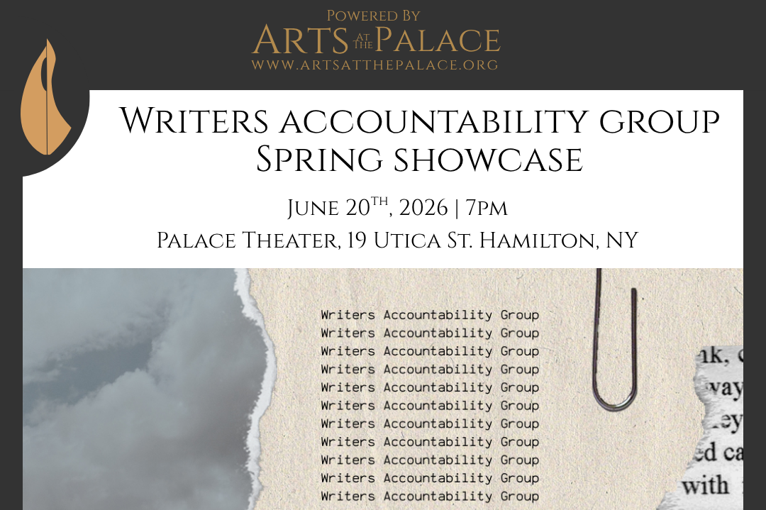 Writers Accountability Group: Spring Showcase
