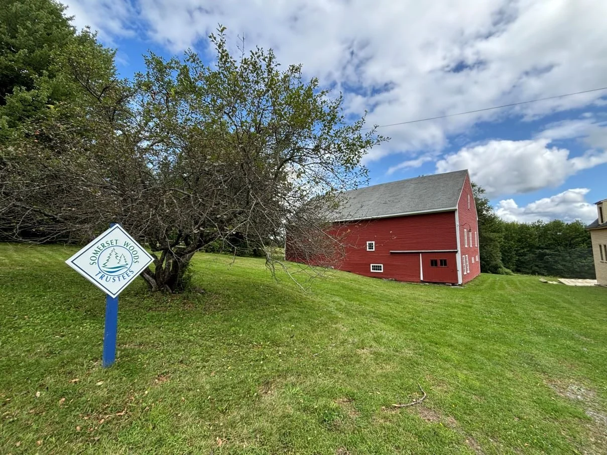 Trail Marking at Parkman Hill Farm