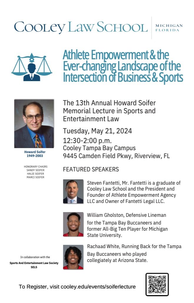 The 13th Annual Howard Soifer Memorial Lecture in Sports and Entertainment Law