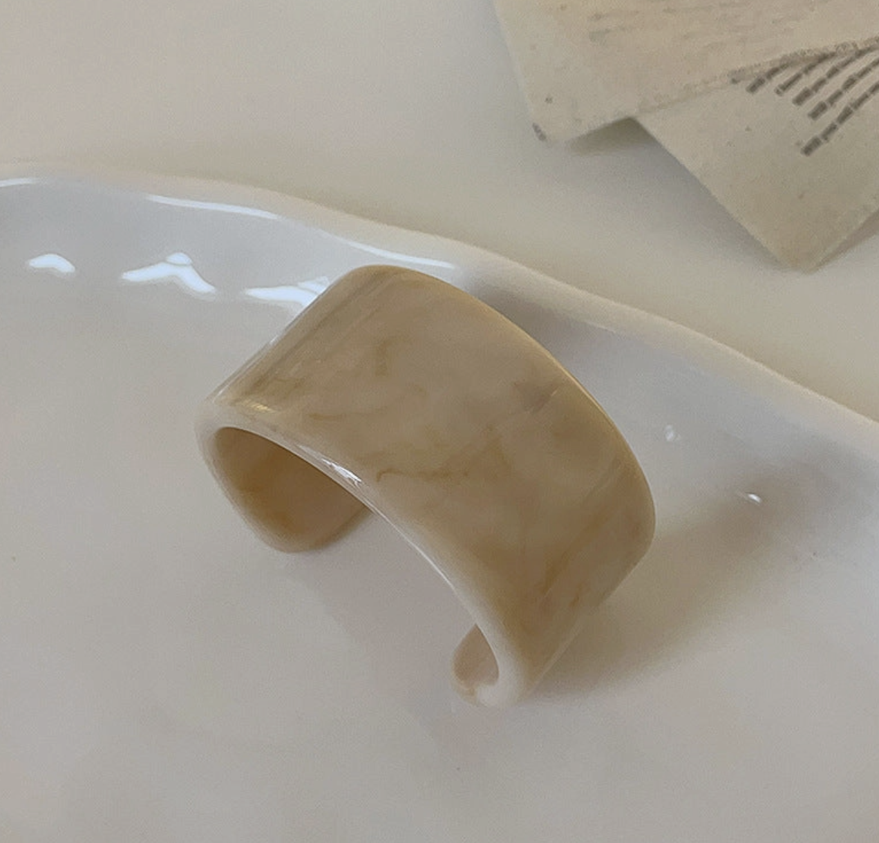 Marbled Resin Bracelet