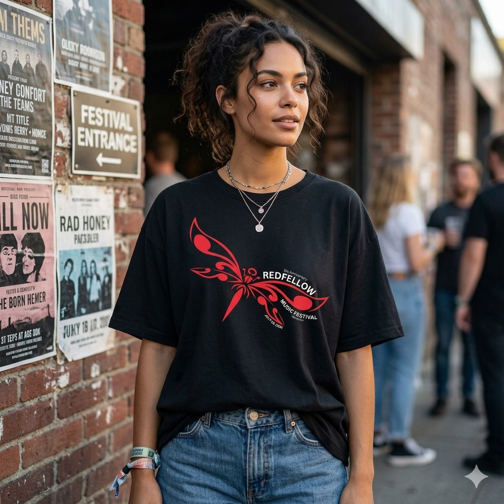 2026 Redfellow Musical Festival T-shirt (5th Anniversary)