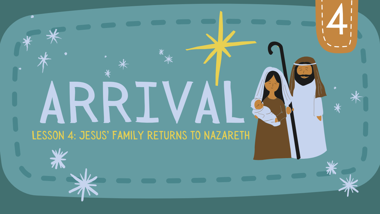 Lesson 4: Returning to Nazareth. 