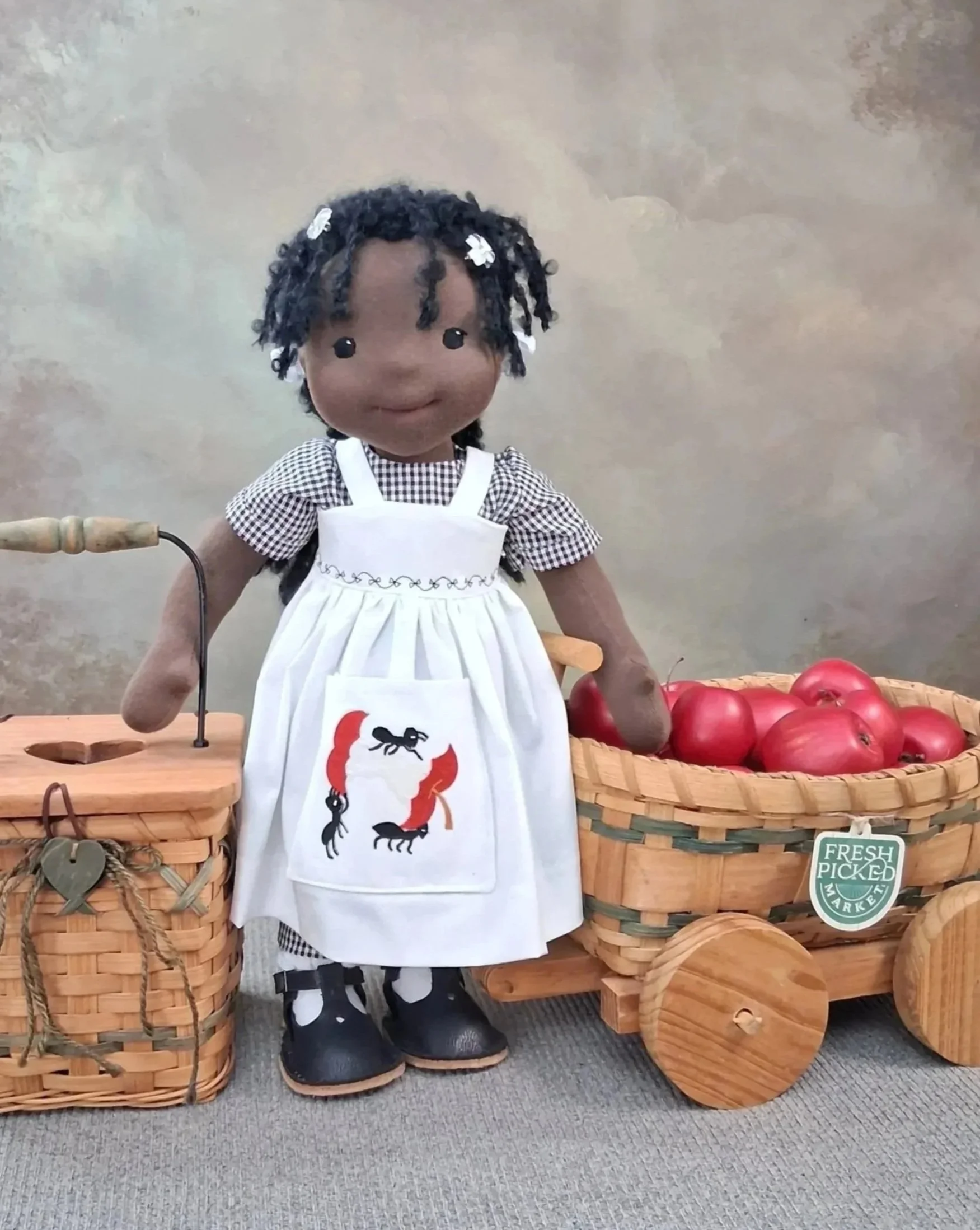 African American Waldorf Inspired Doll