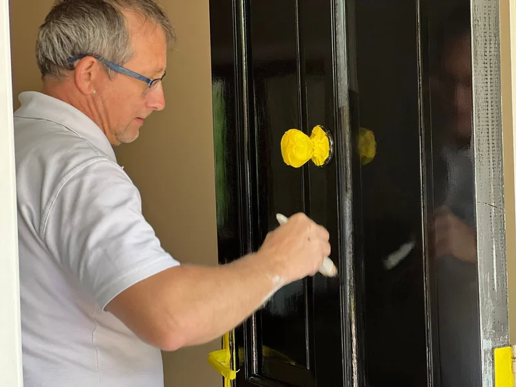 Bela Kecskes, founder and master painter and decorator at Bela Decorators