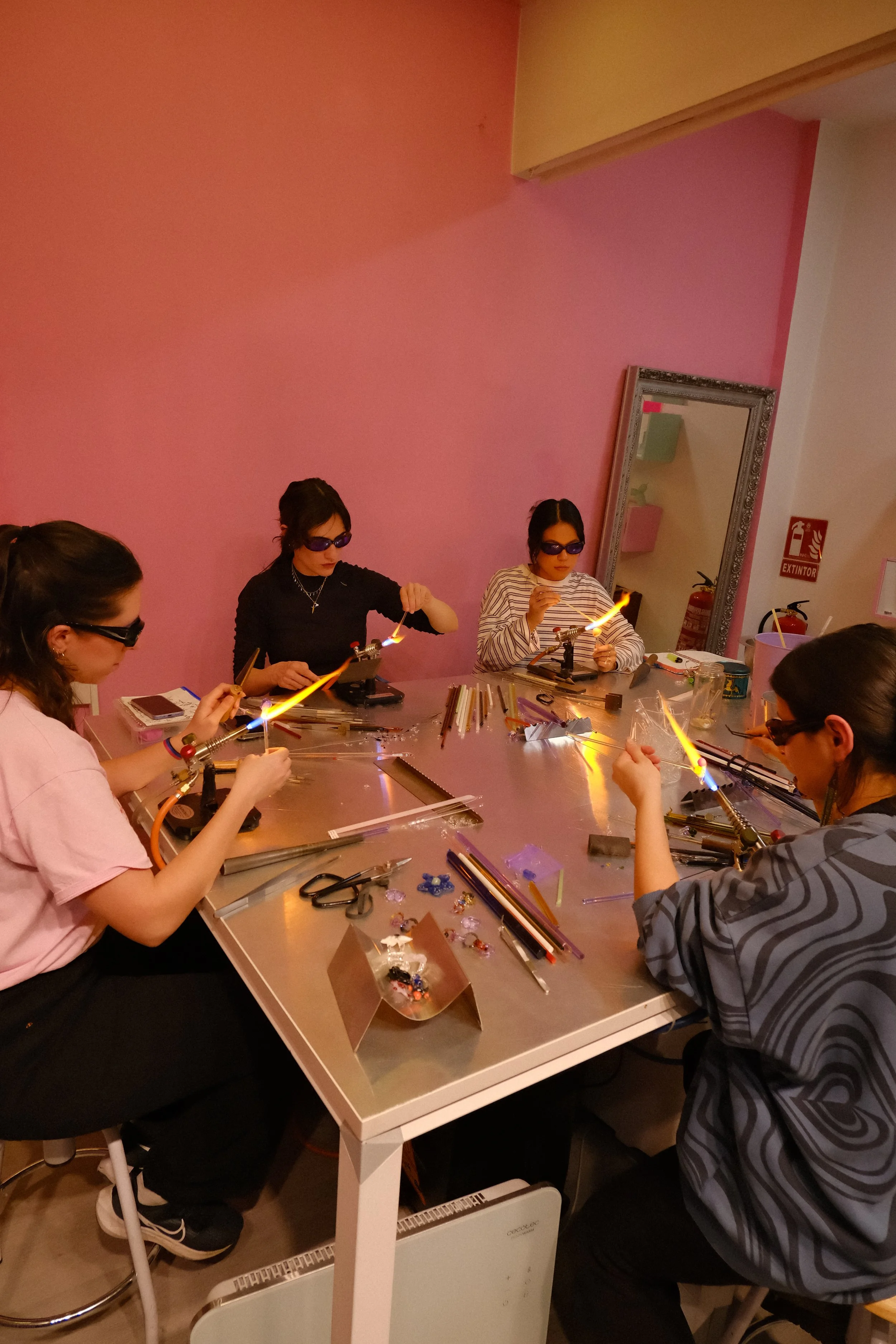 Clases regulares de Joyería en Vidrio (200€ mes)