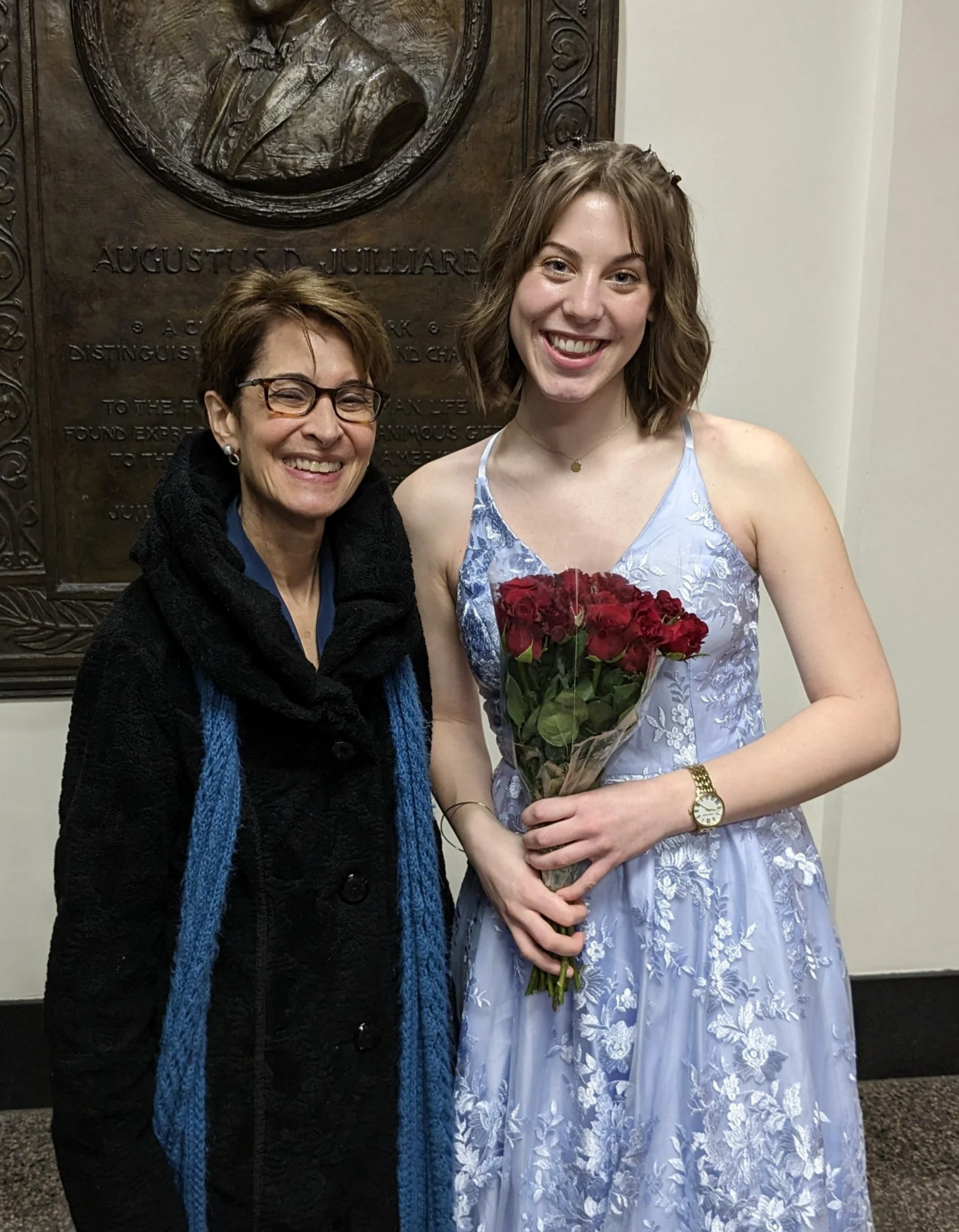 Juilliard graduation recital with Elaine Douvas, 2023