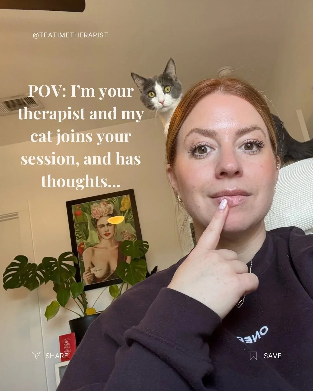 This is very important psychological content you needed today.

😻😻😻😻

#hyperindependence #relatable #catsofinstagram #innerchild #austintherapist