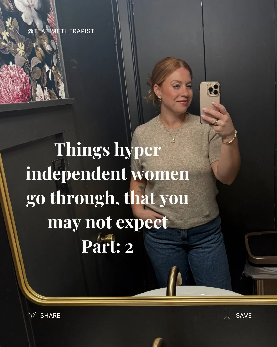 Since y&rsquo;all resonated with the first one, I figured I&rsquo;d make a part ✌🏻.

Let me know which one resonates the most. 👇🏻

You are so welcome here! 🫶🏻🫶🏻

#hyperindependence #childhoodtrauma #relationaltrauma #innerchild #attachments