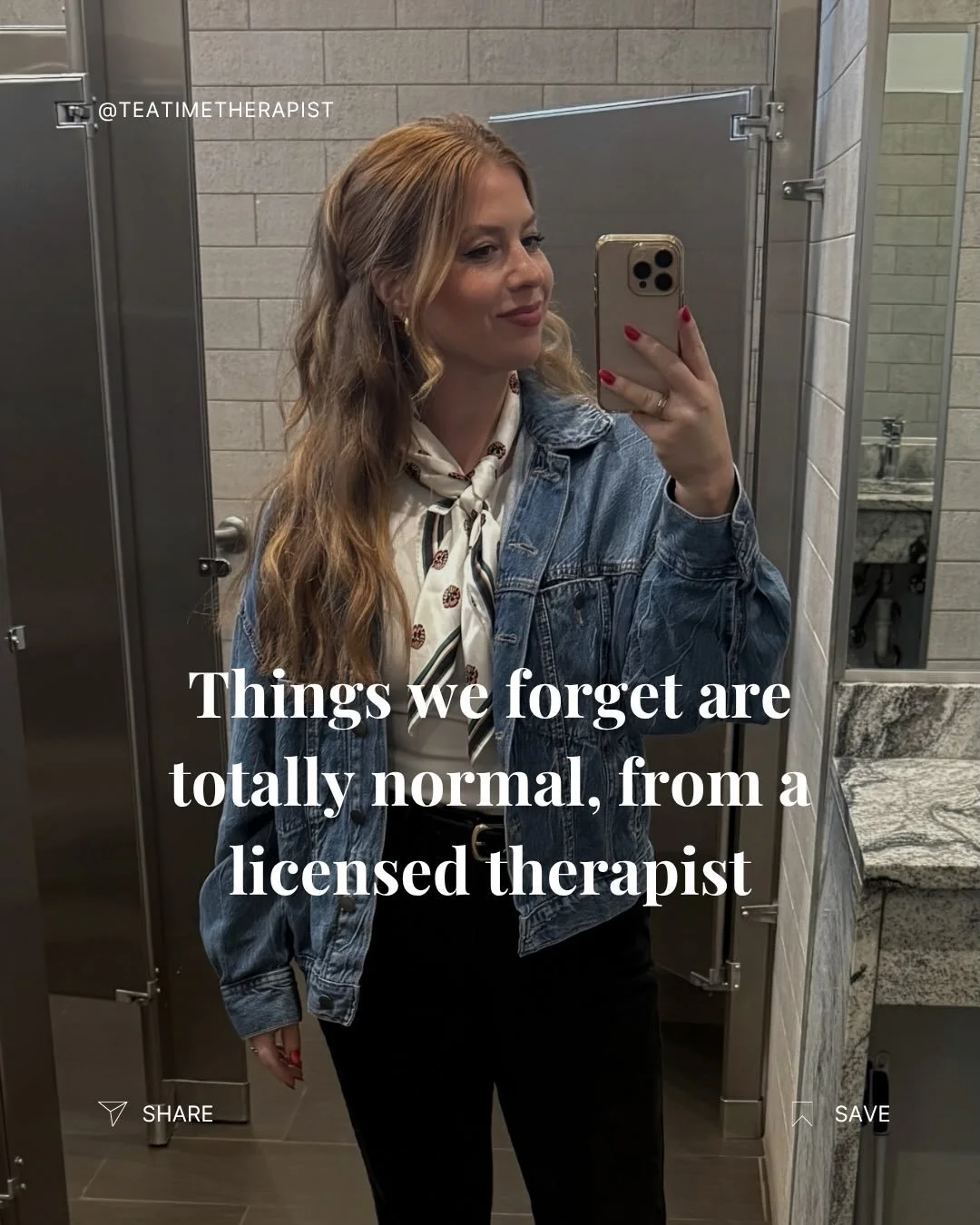 We&rsquo;re all humans y&rsquo;all.

Part of being a human is being messy, tired, sad, happy and everything in between. That is normal.

So please remember when you&rsquo;re comparing yourself to people on the internet, normal is real not perfectly e