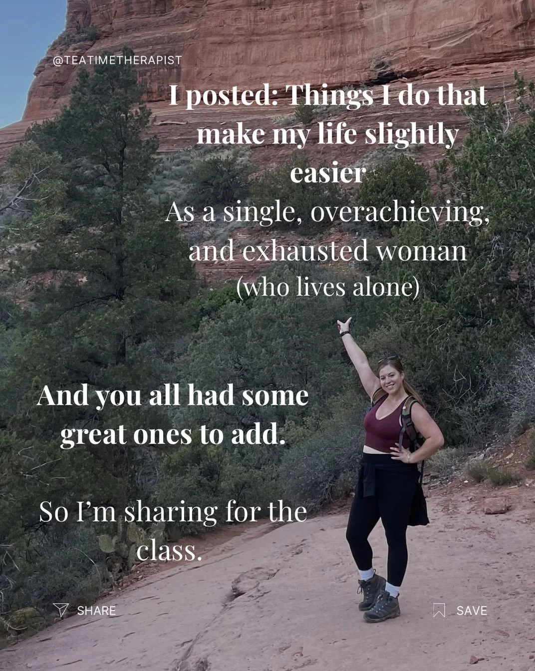 These are some of many of the gems, so thought I would share!

Cus it&rsquo;s hard enough out here right ladies?

#childfree #singlewomen #hyperindependence #relationaltrauma #attachment