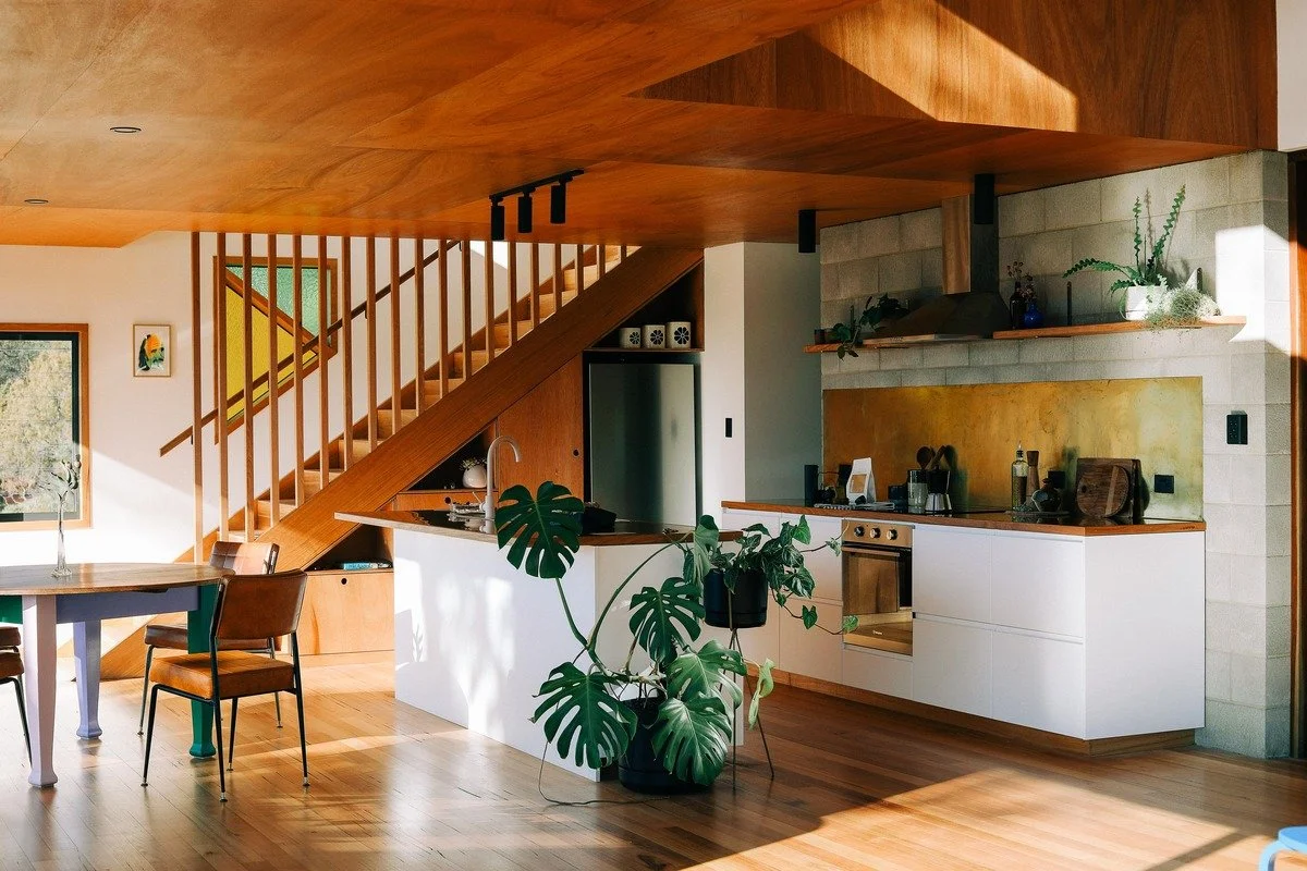 Riverside holiday accommodation at Scamander on Tasmania's east coast